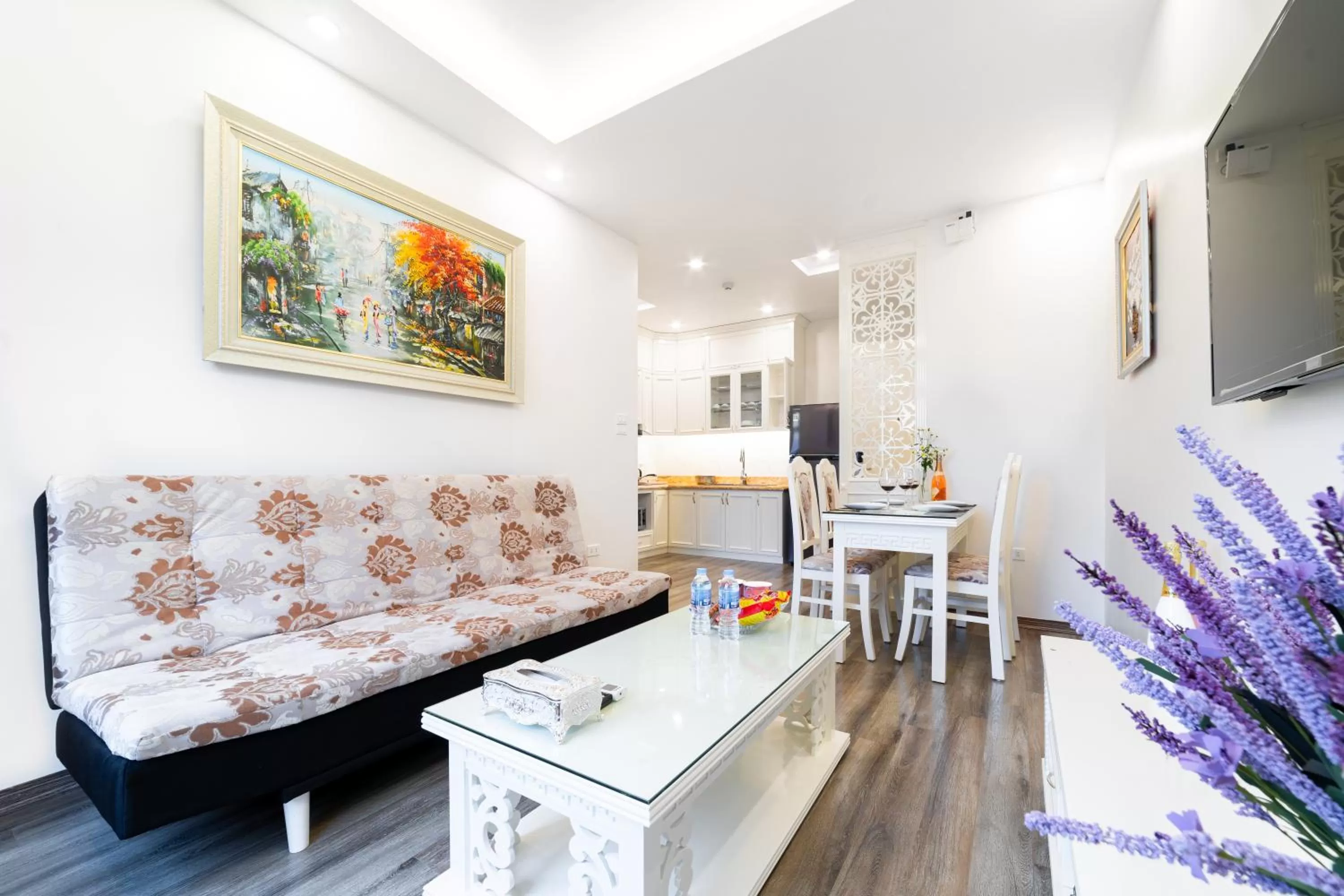 Queen Room with Garden View in Rosee Apartment Hotel