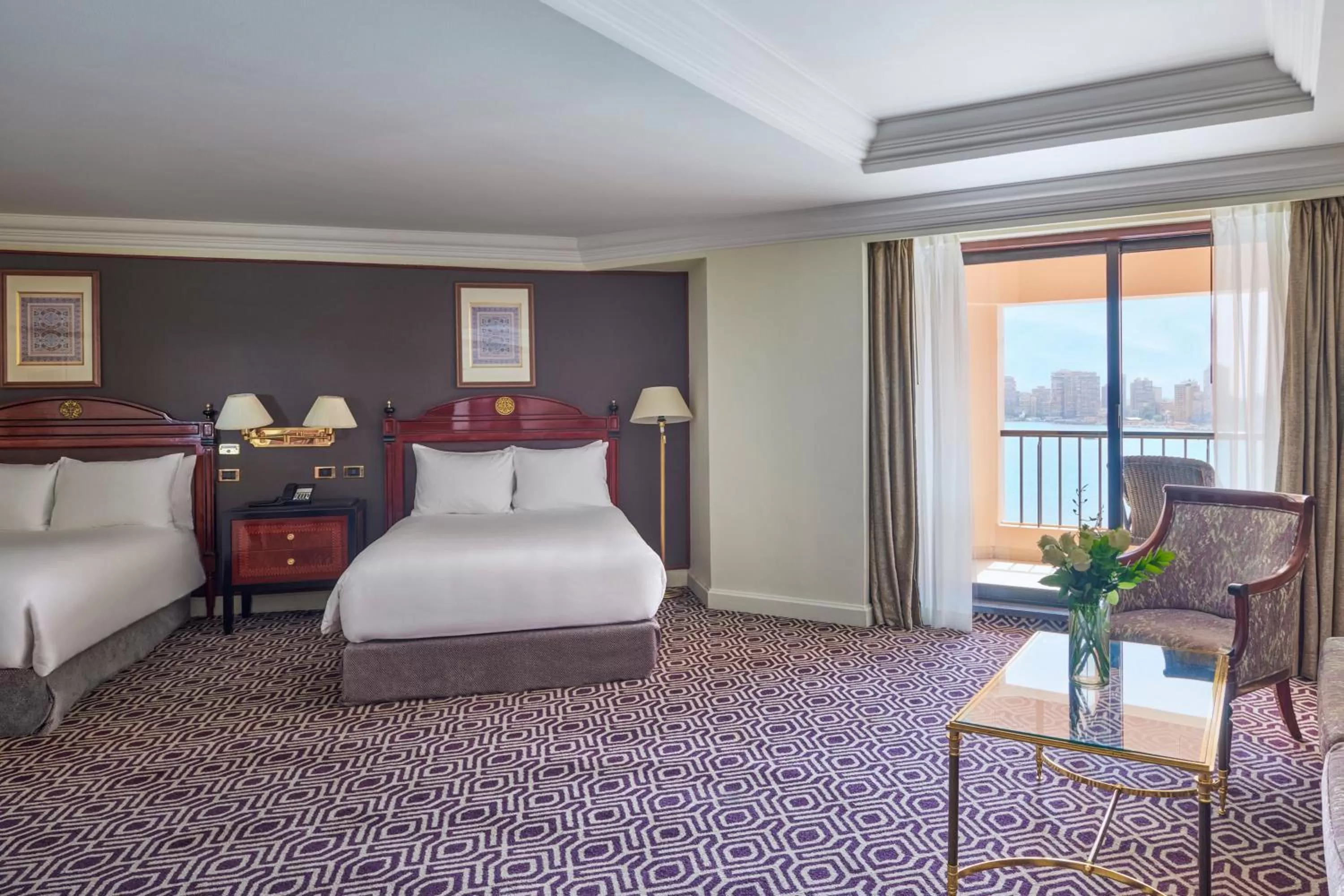 Junior King Suite River View with Lounge Access in InterContinental Cairo Semiramis by IHG