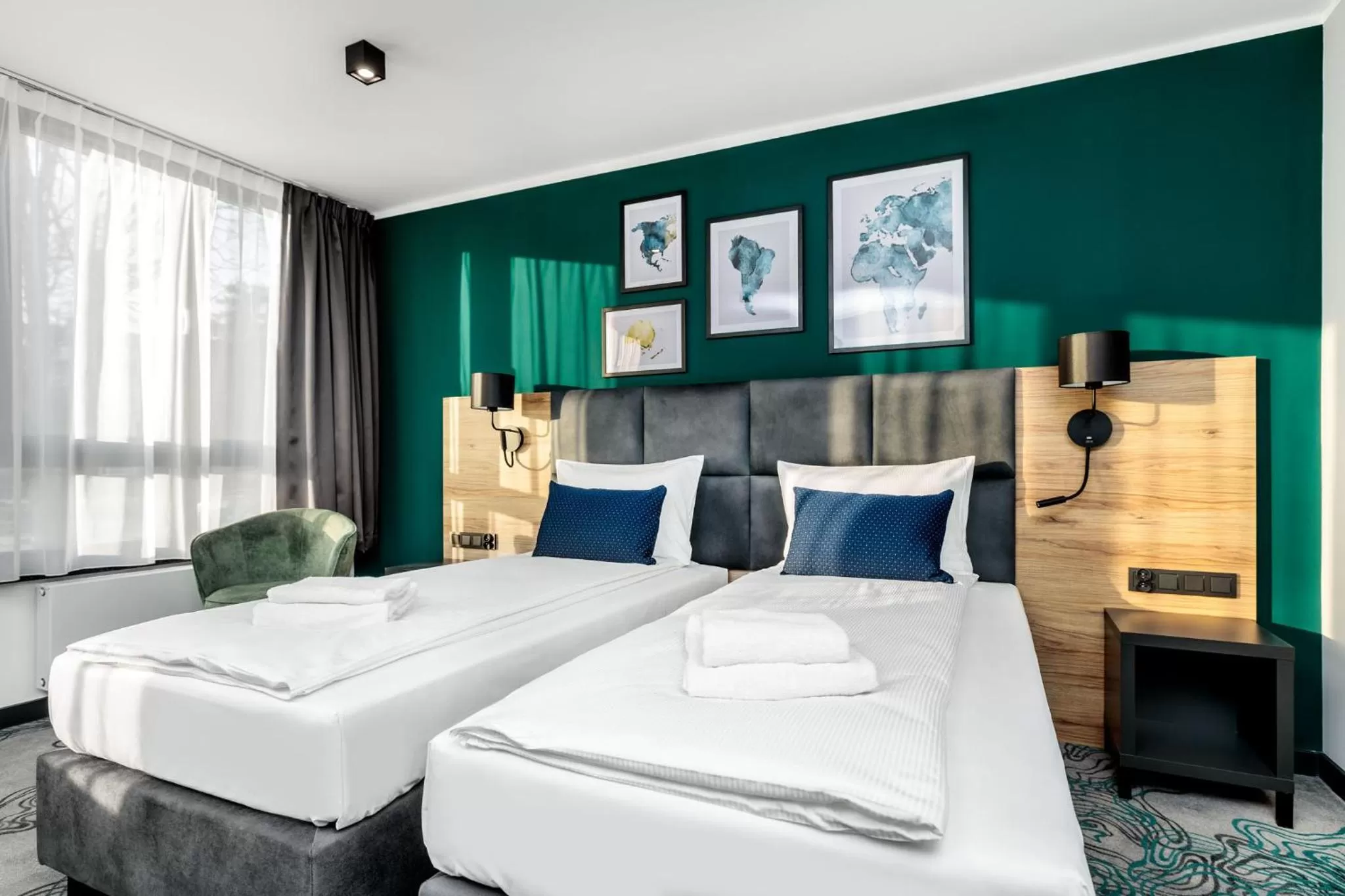 Executive Room 2 Single Beds in Hotel Kyriad Stargard