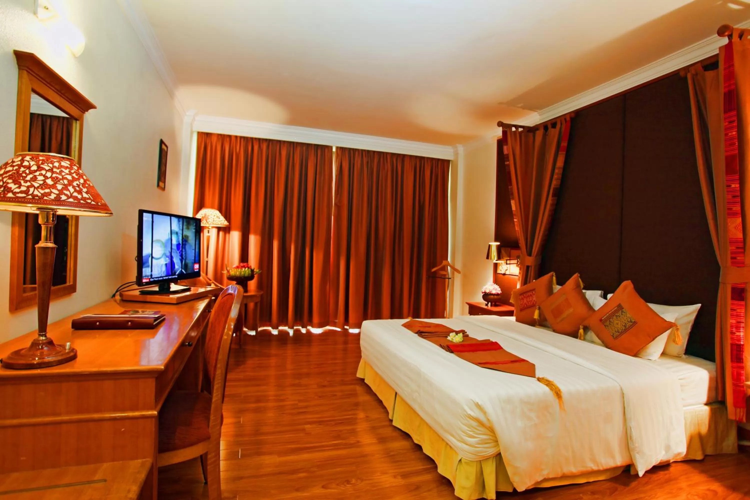 Deluxe Double Room with Balcony Pool View in Angkor Century Resort & Spa