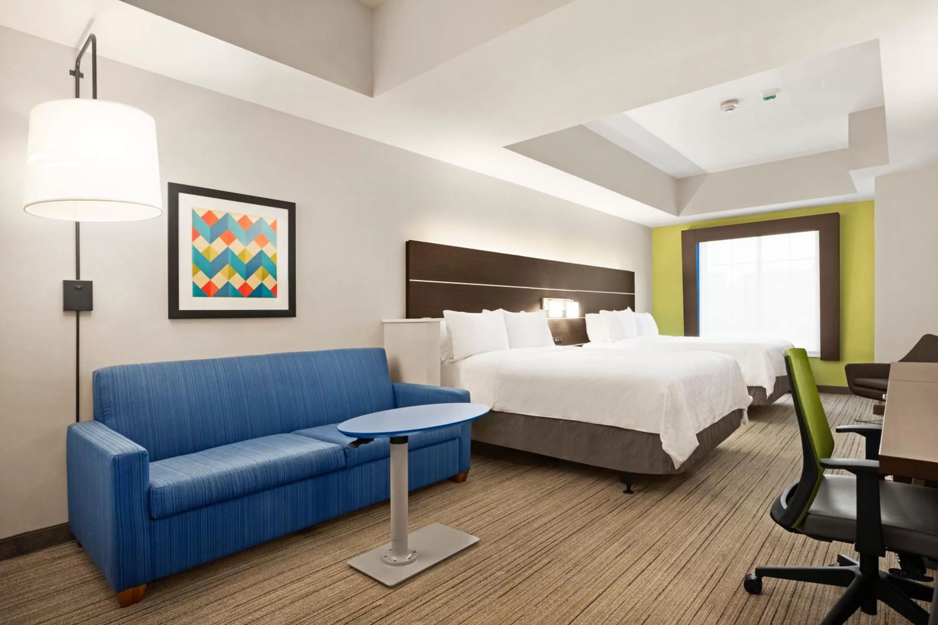 Queen Room with Two Queen Beds and Roll-In Shower - Communications Access in Holiday Inn Express Hotel & Suites Durant by IHG