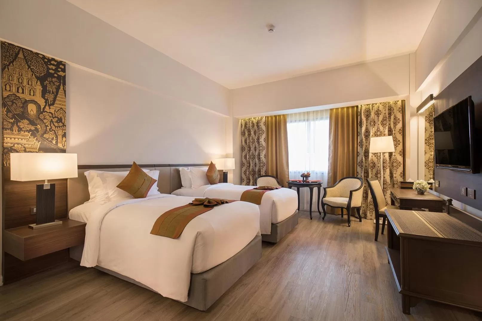 Executive Deluxe Twin Room in The Heritage Chiang Rai Hotel and Convention