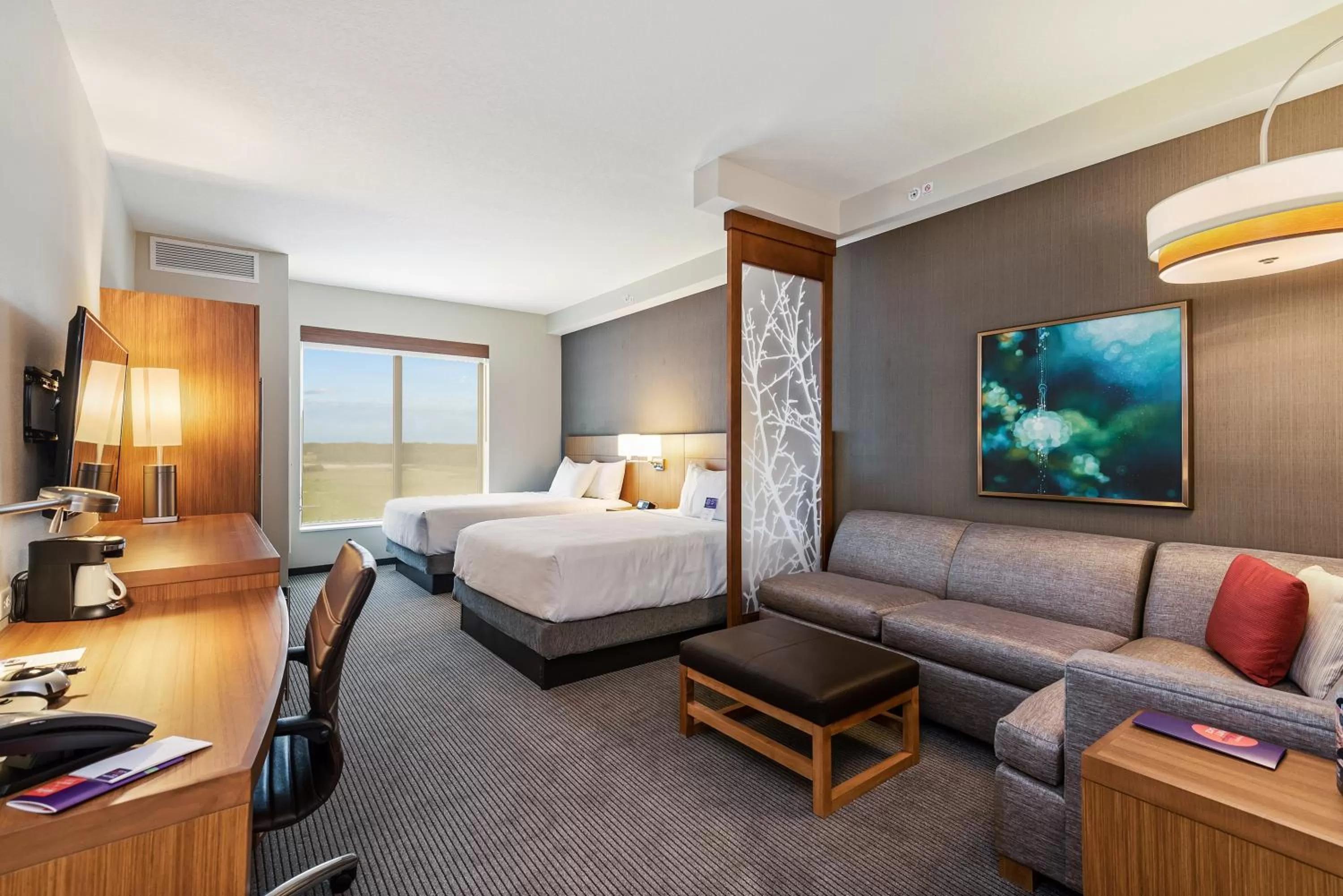 Queen Room with Two Queen Beds and Sofa Bed in Hyatt Place Tampa/Wesley Chapel