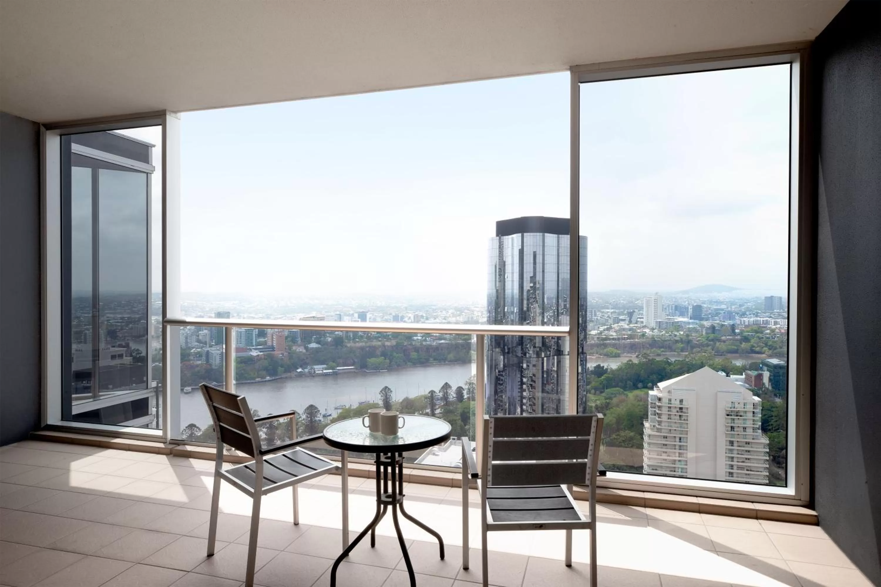 One-Bedroom Apartment with Balcony and River View in Mantra on Mary
