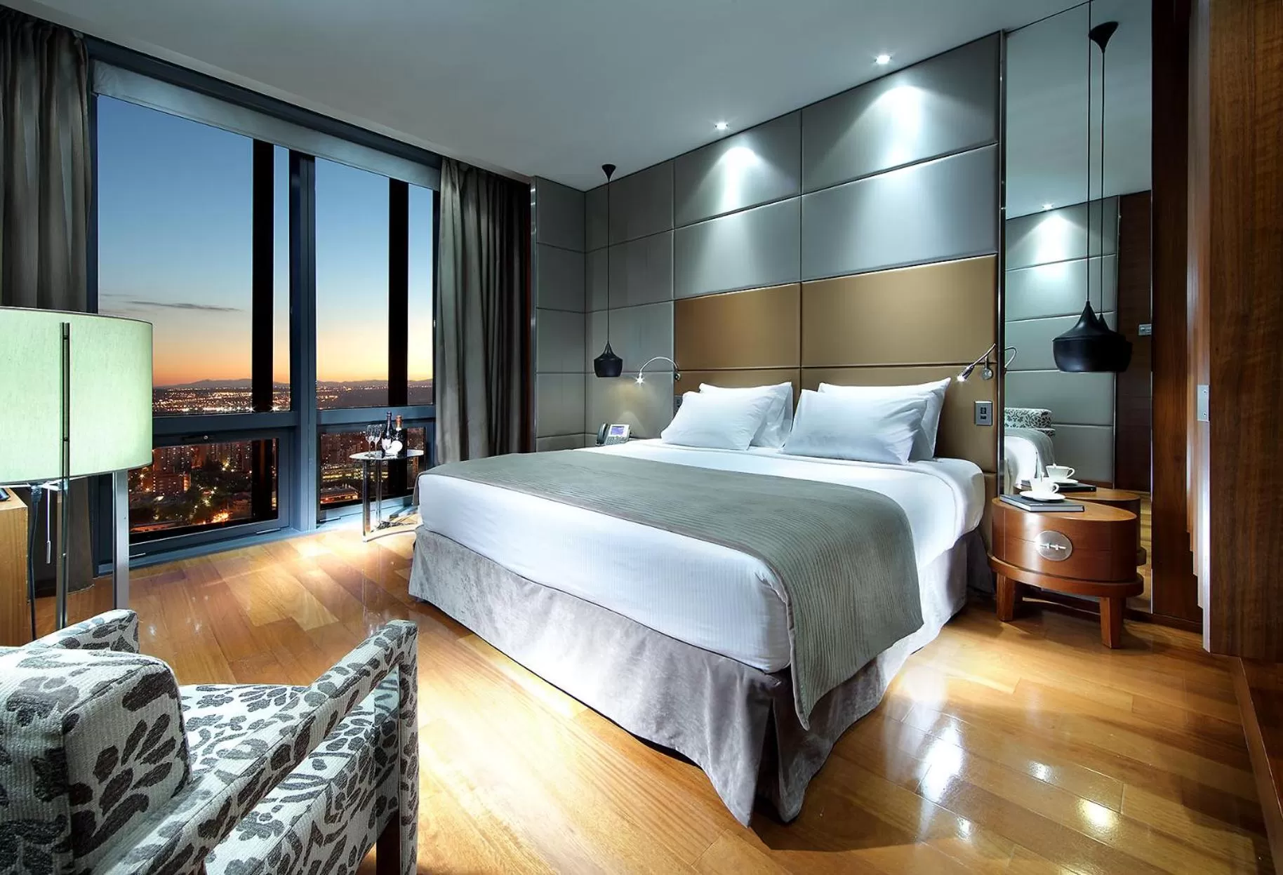 Skyline Superior Double or Twin Room in Eurostars Madrid Tower