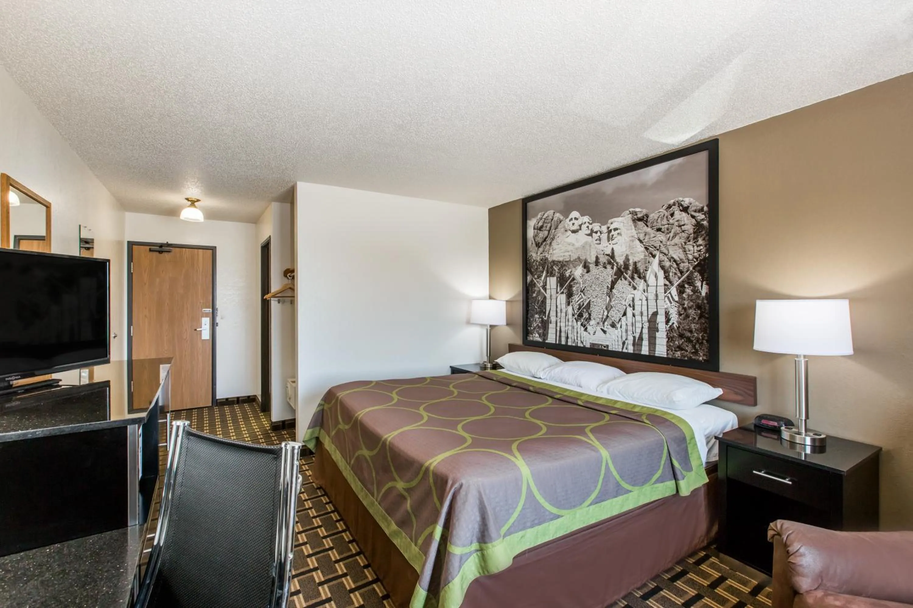 Room with King Bed - Non-Smoking in Super 8 by Wyndham Wayne