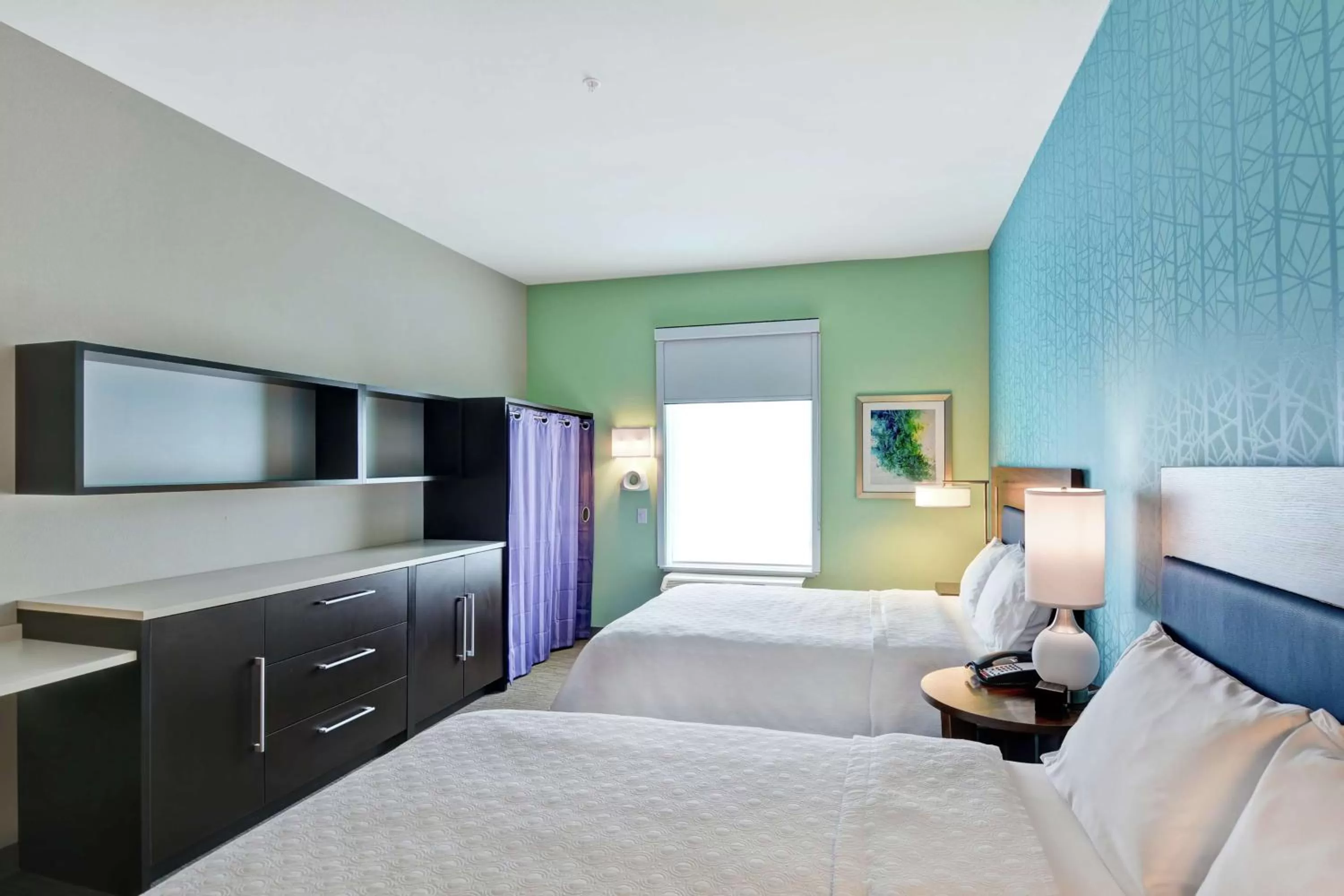 Queen Studio with Two Queen Beds - Non-Smoking in Home2 Suites Pensacola I-10 At North Davis Hwy