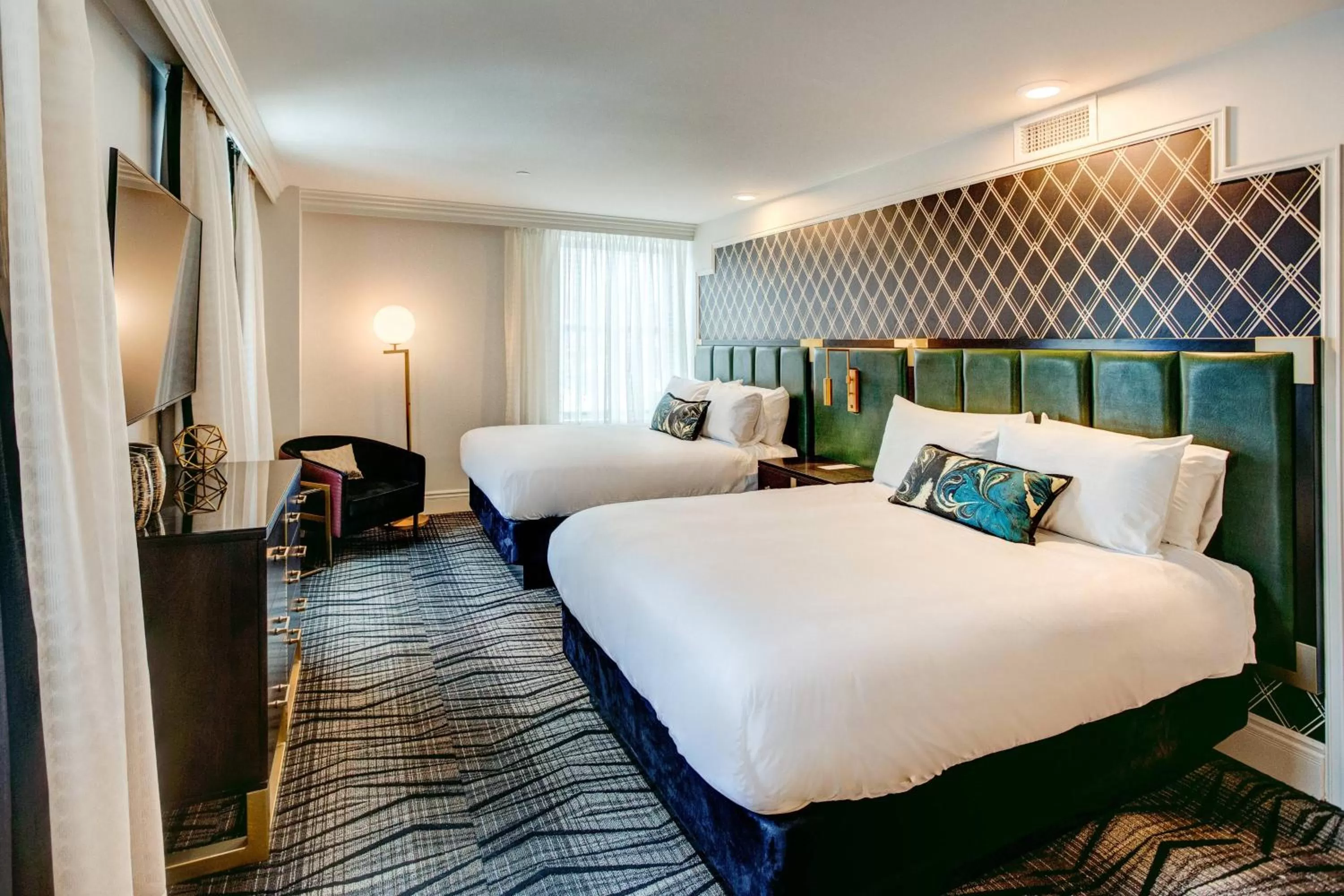 Guest room, 2 Queen, Balcony  in The Warrior Hotel, Autograph Collection