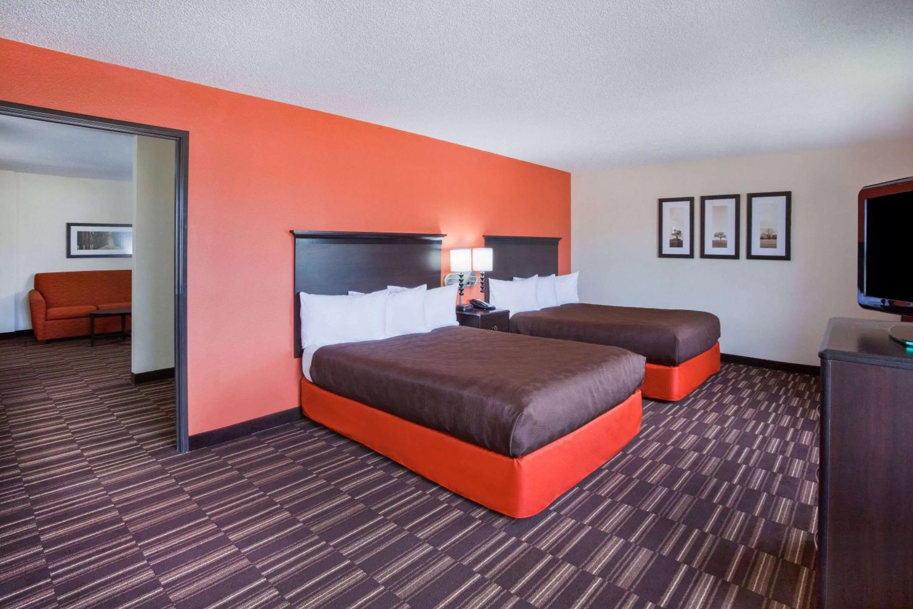 Suite with Two Queen Beds - Non-Smoking in AmericInn by Wyndham Sartell