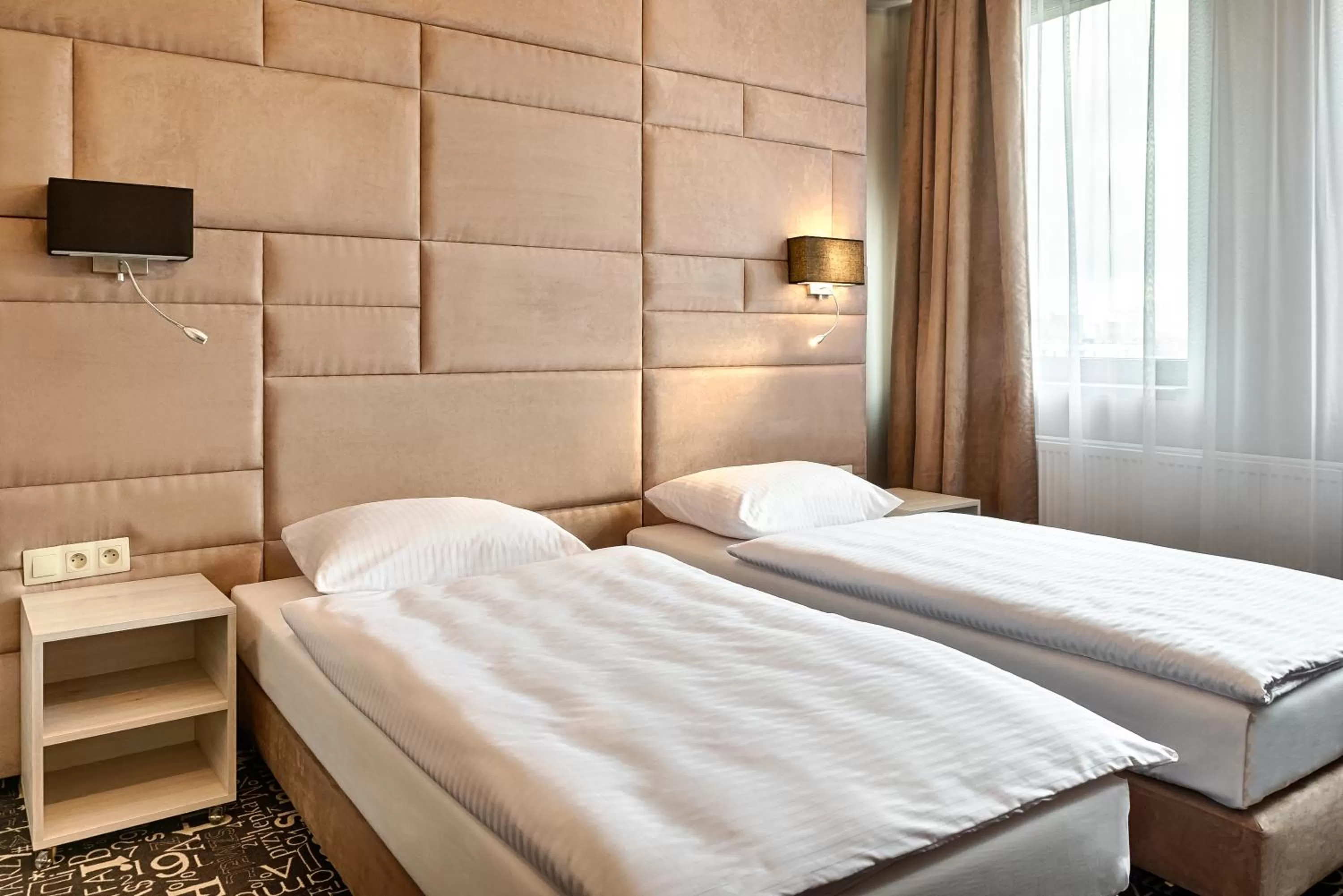 Standard Twin Room in Citi Hotel's Łódź