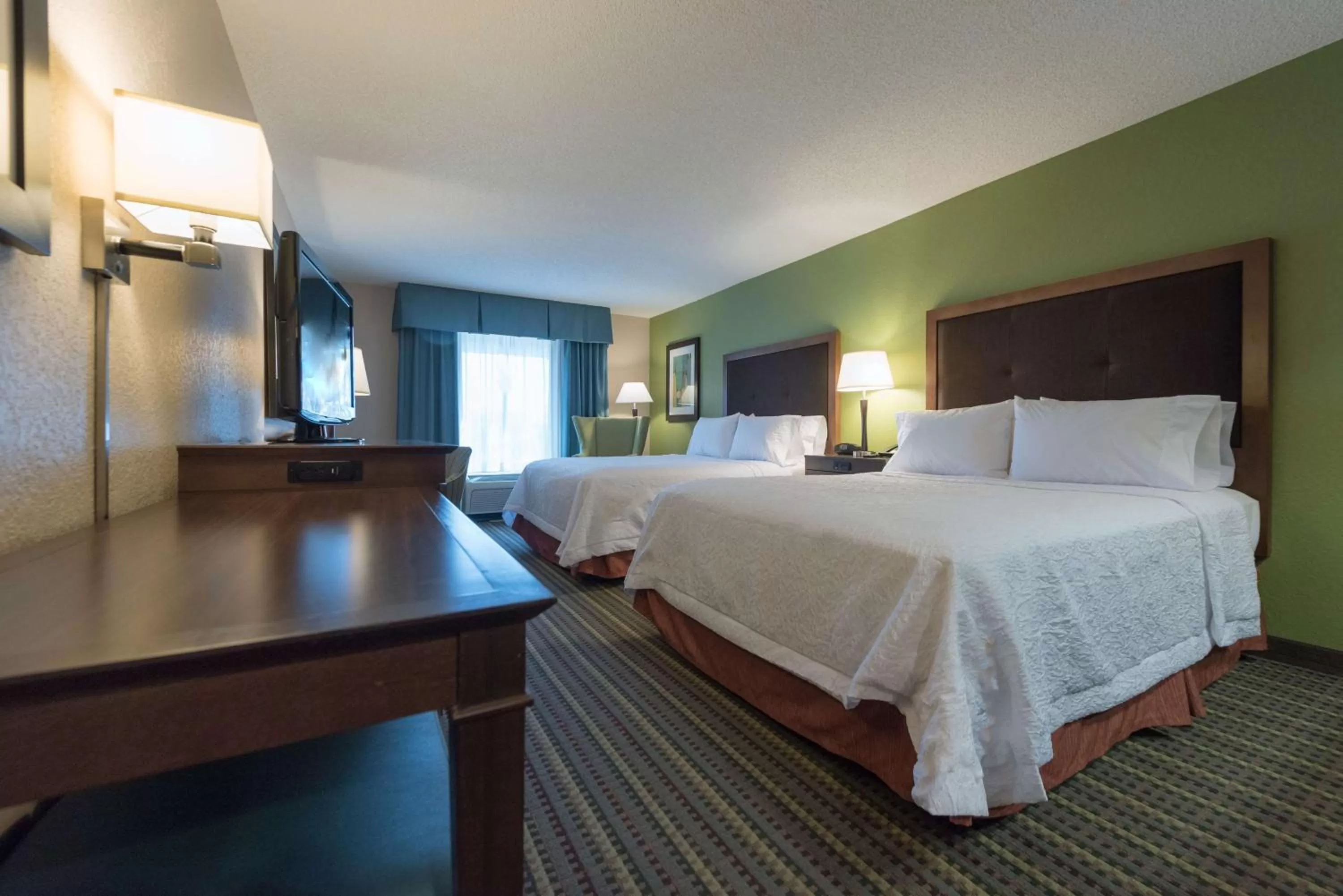 Deluxe Queen Room with Two Queen Beds - Non-Smoking in Hampton Inn Brooksville Dade City