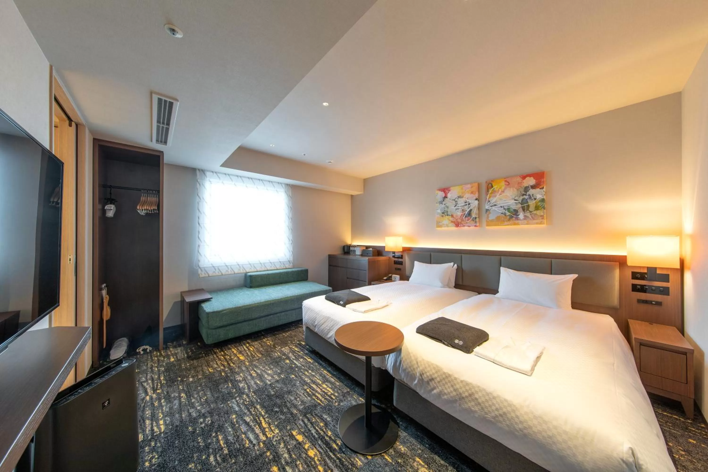 Superior Twin Room in Hotel Forza Nagoya Sakae