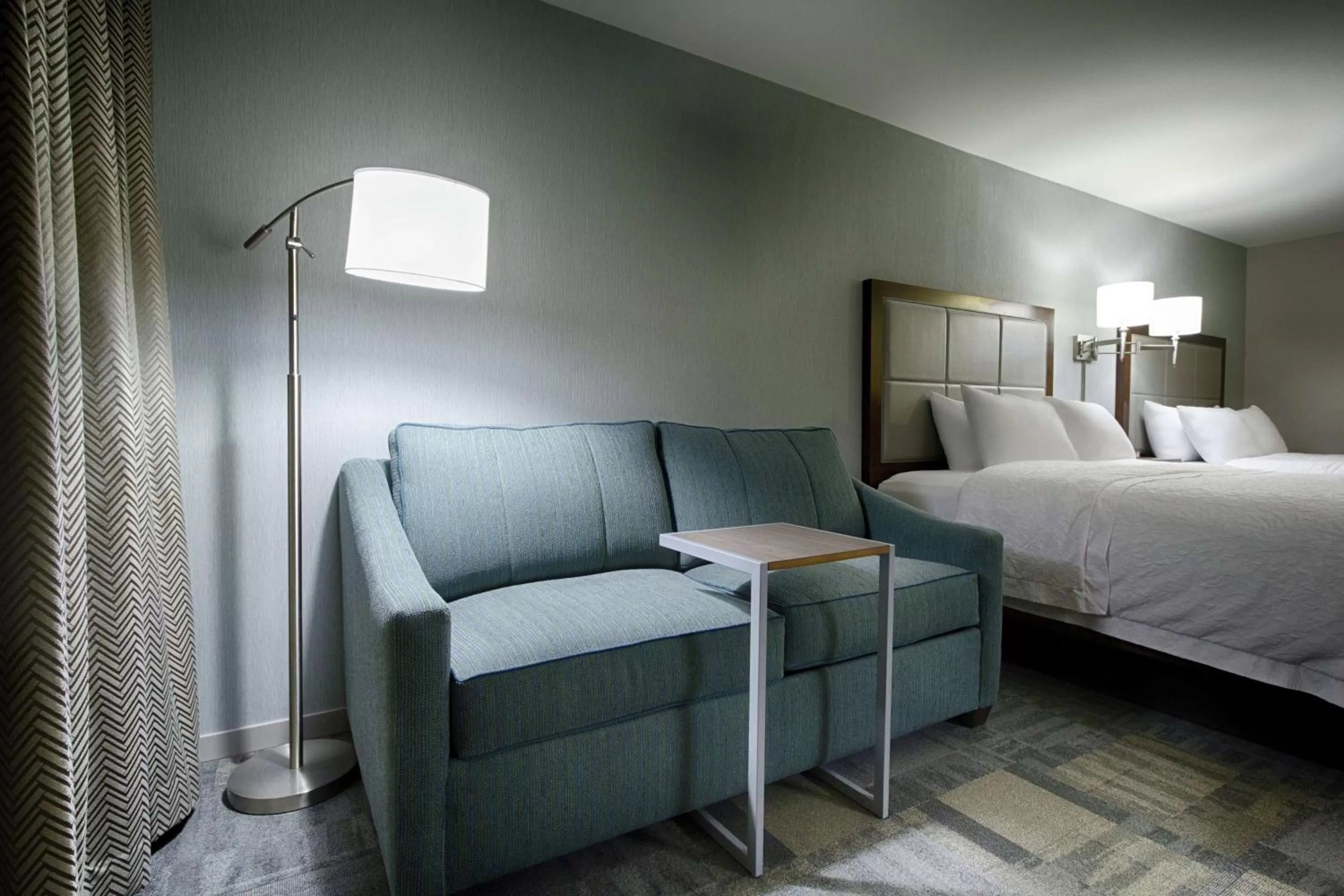 Queen Room with Two Queen Beds and Sofa Bed - Non-Smoking in Hampton Inn Salina