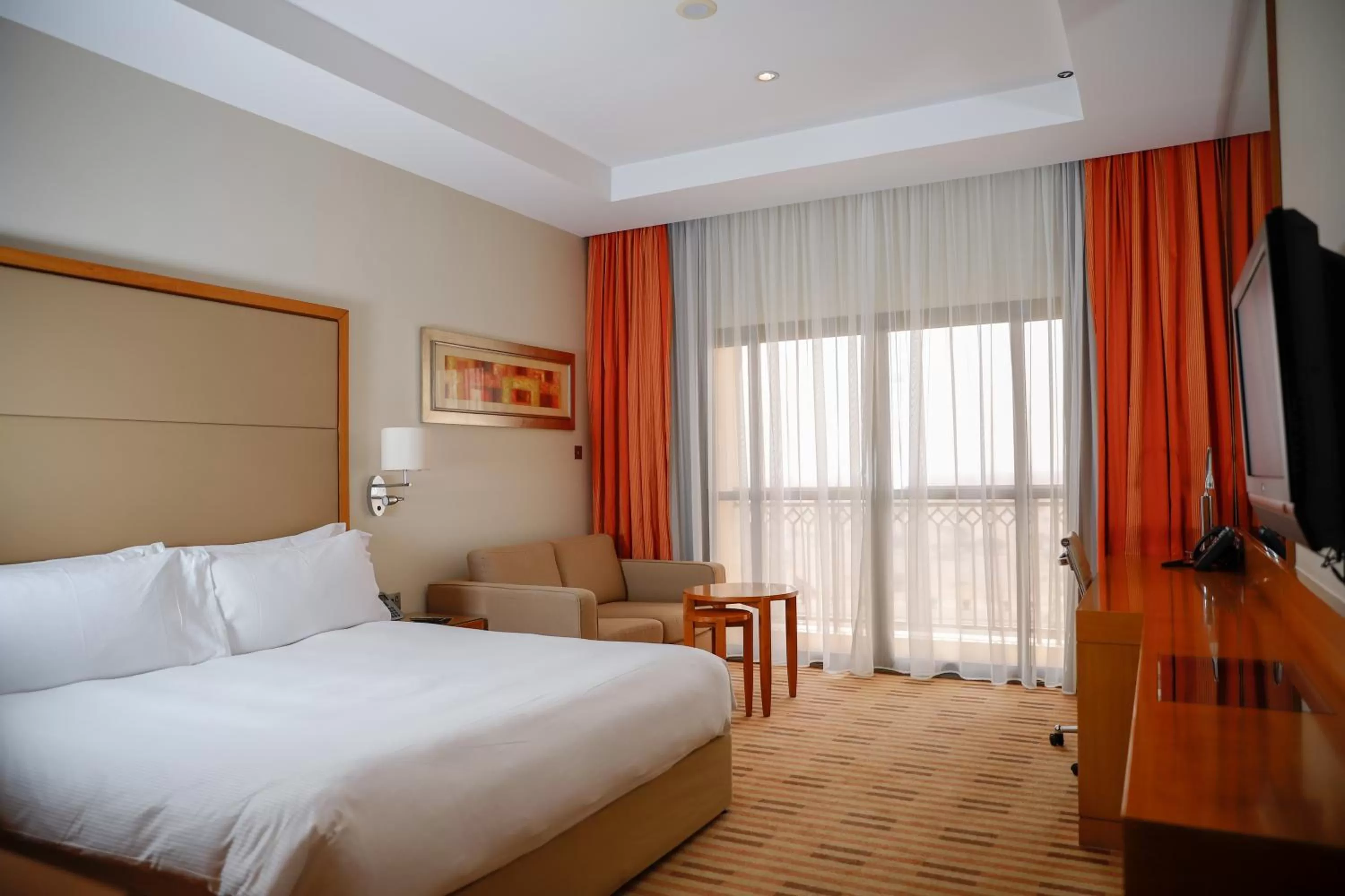 King Room with Customized Disabled Balcony in Crowne Plaza Sohar by IHG
