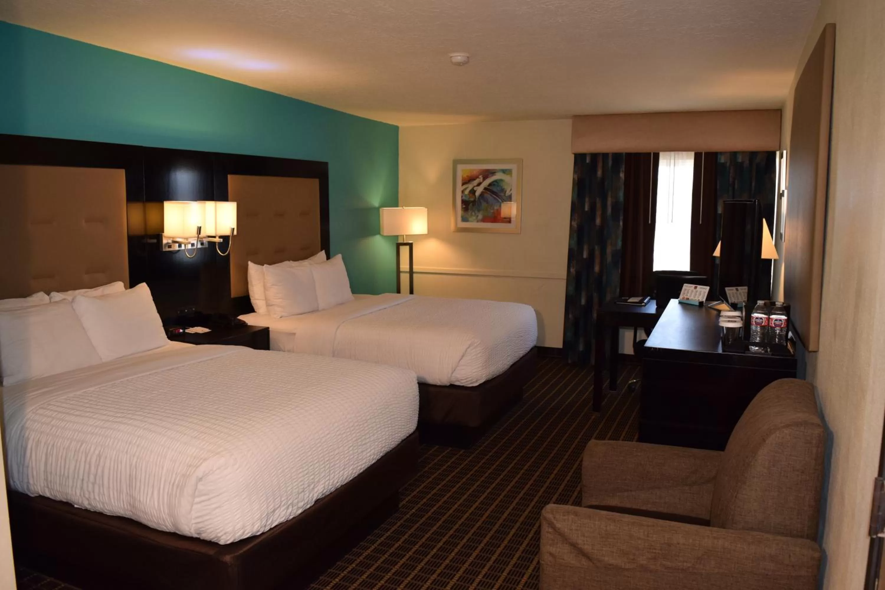 Queen Room with Two Queen Beds - Non-Smoking in Clarion Hotel Rock Springs-Green River