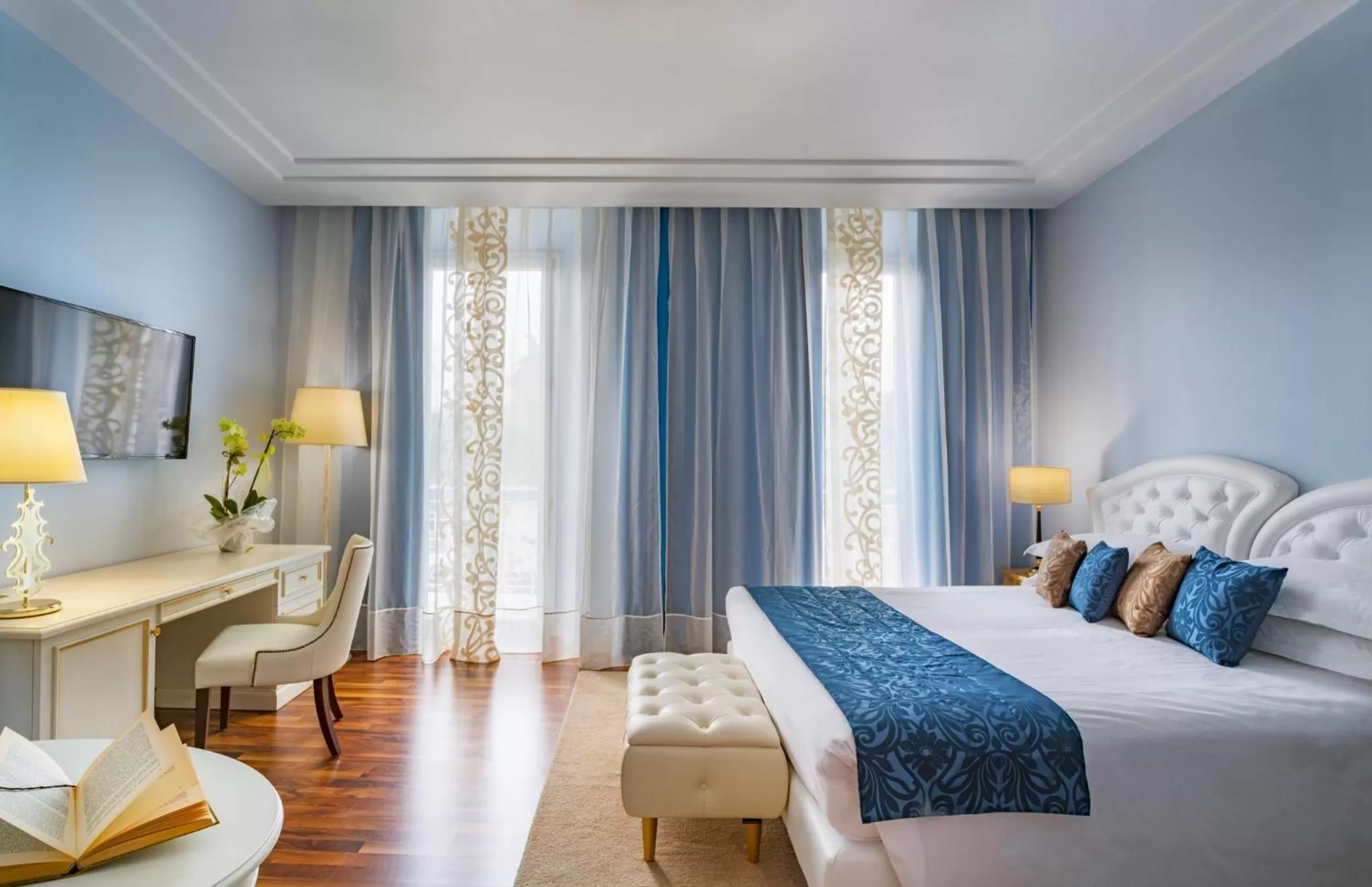 Superior Double Room with Spa Access in Grand Hotel Salsomaggiore