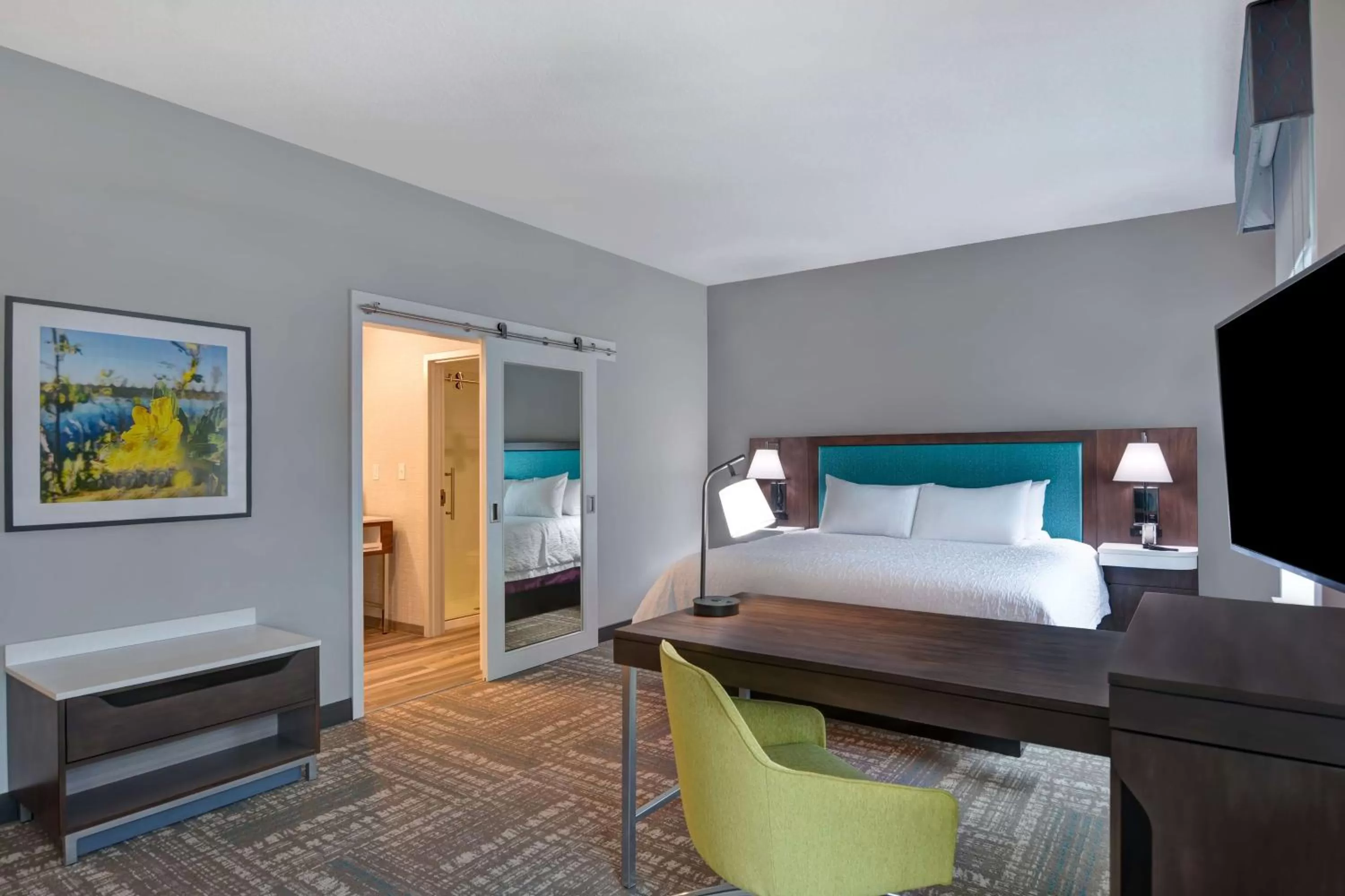 King Studio Suite - Hearing Access/Non-Smoking in Hampton Inn & Suites Tampa Riverview Brandon