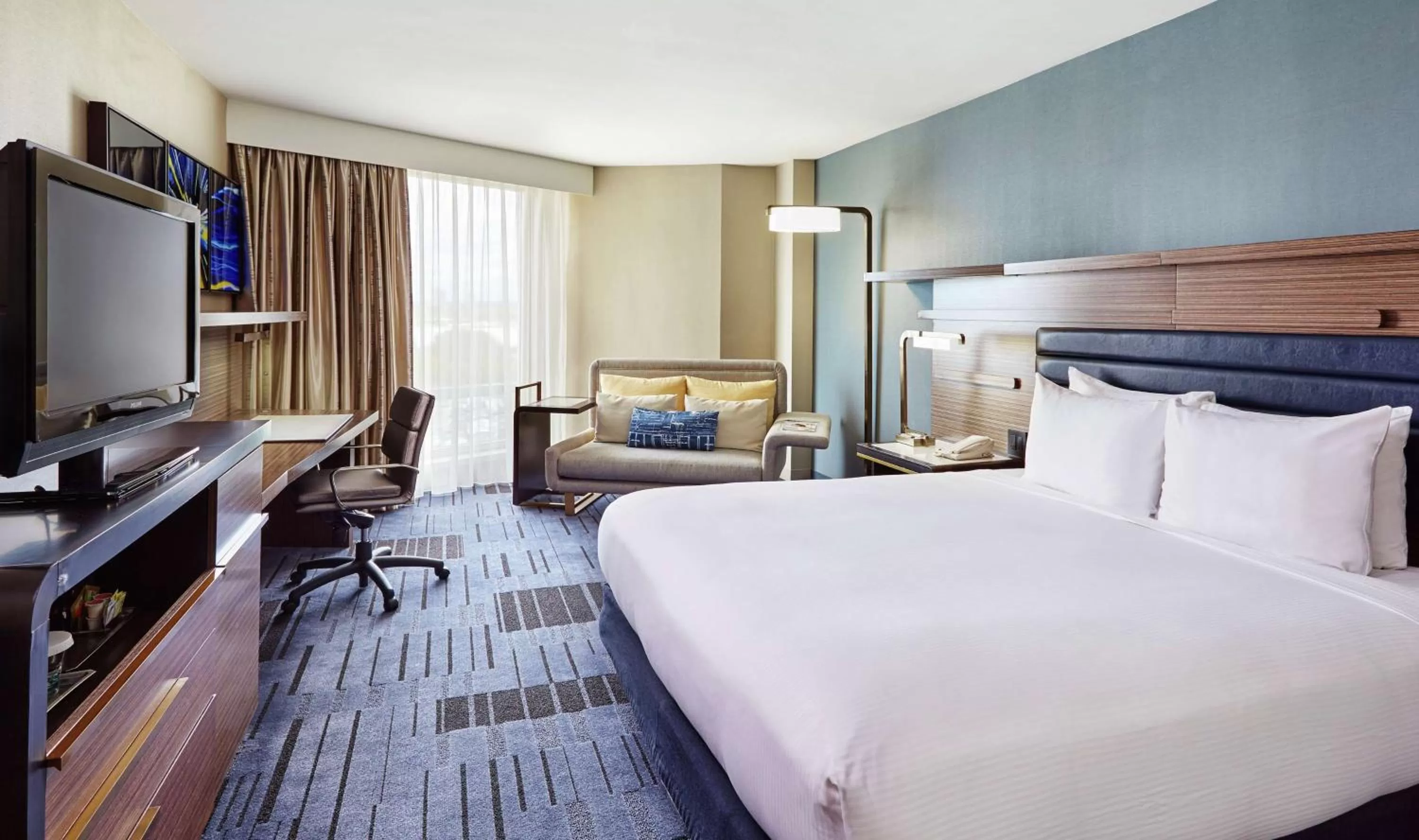 Deluxe King Room in Hilton Newark Airport