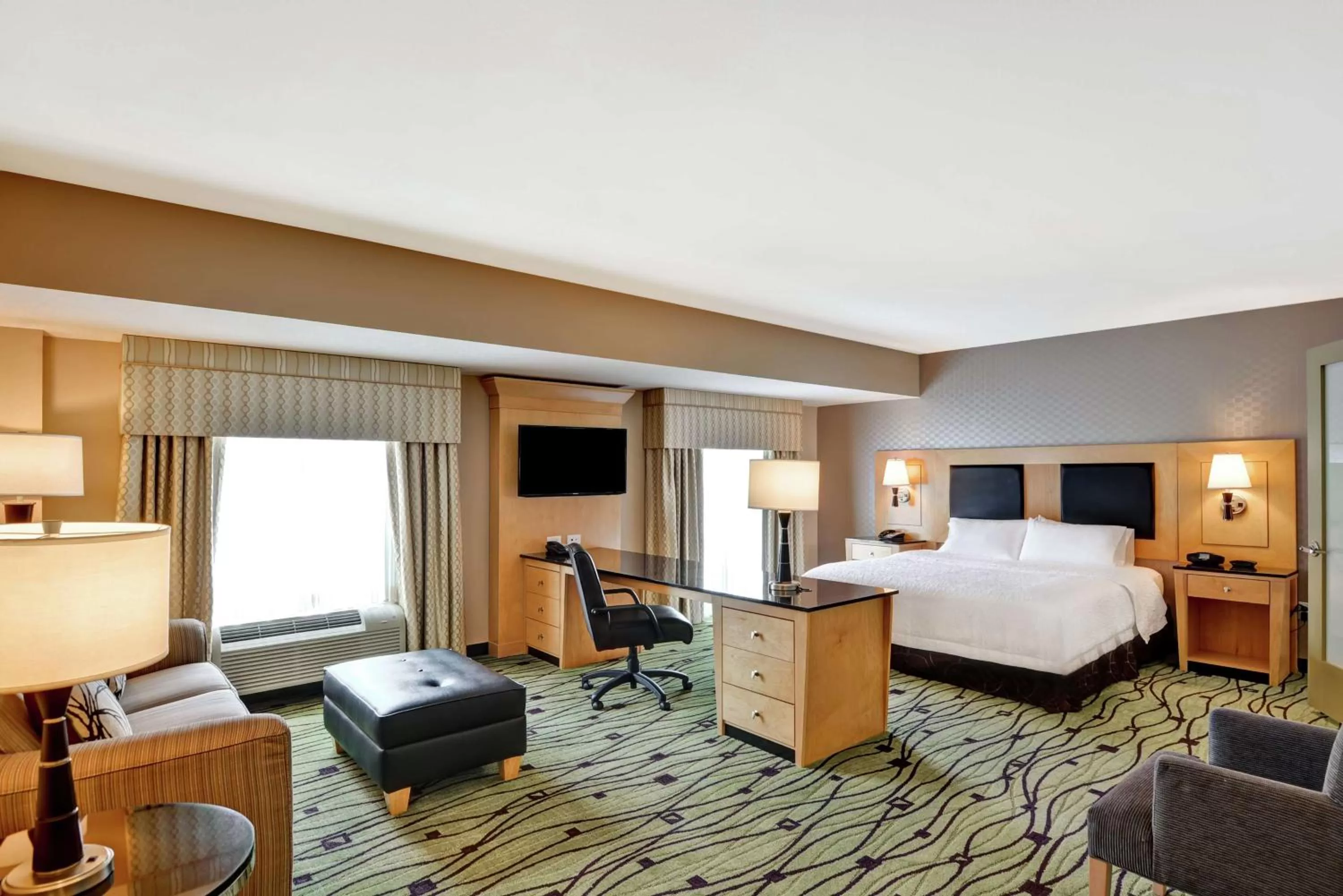 King Studio Suite - Non-Smoking in Hampton Inn & Suites Crabtree