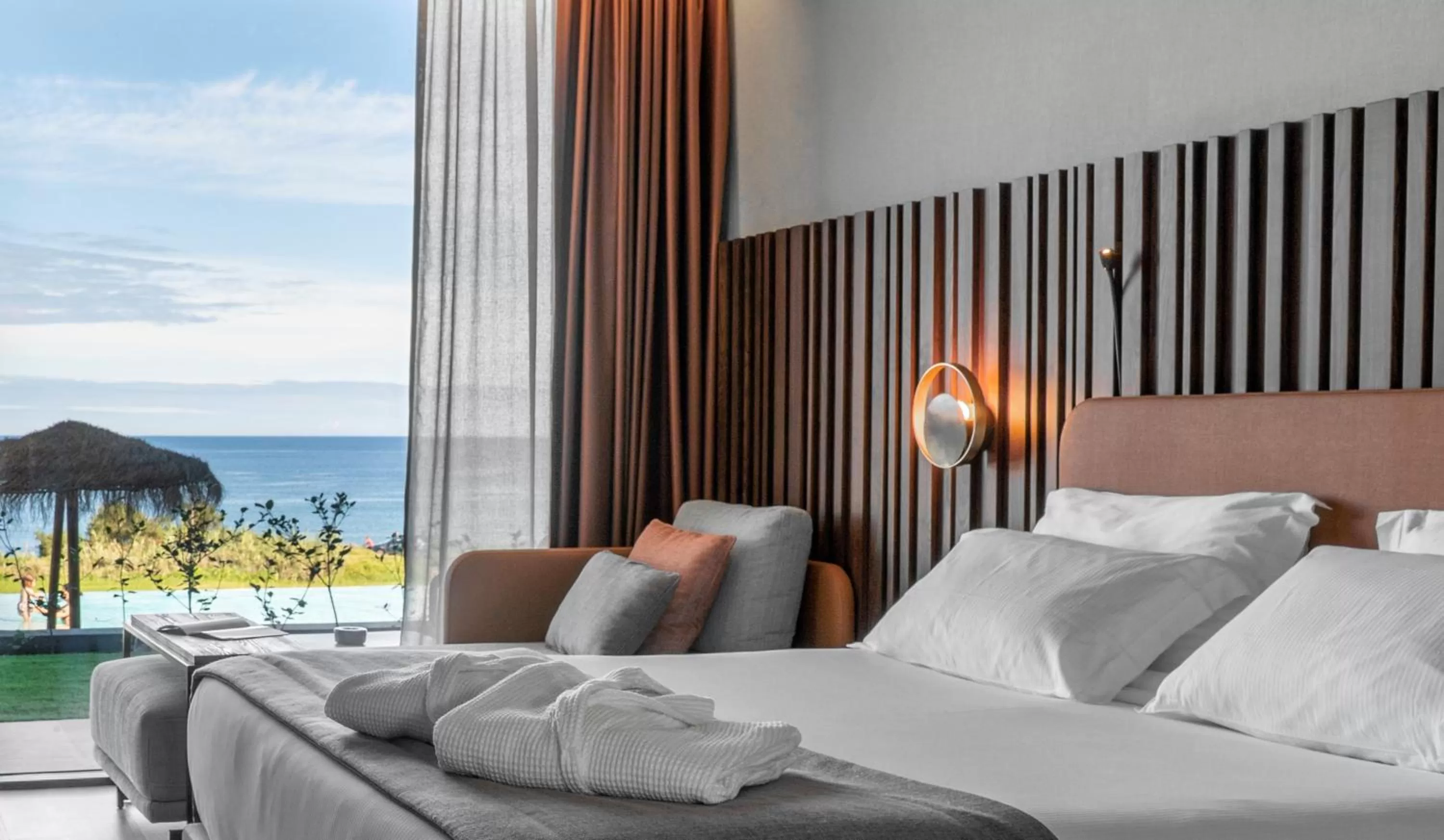 Double Room with Sea View in Hotel Verde Mar & SPA