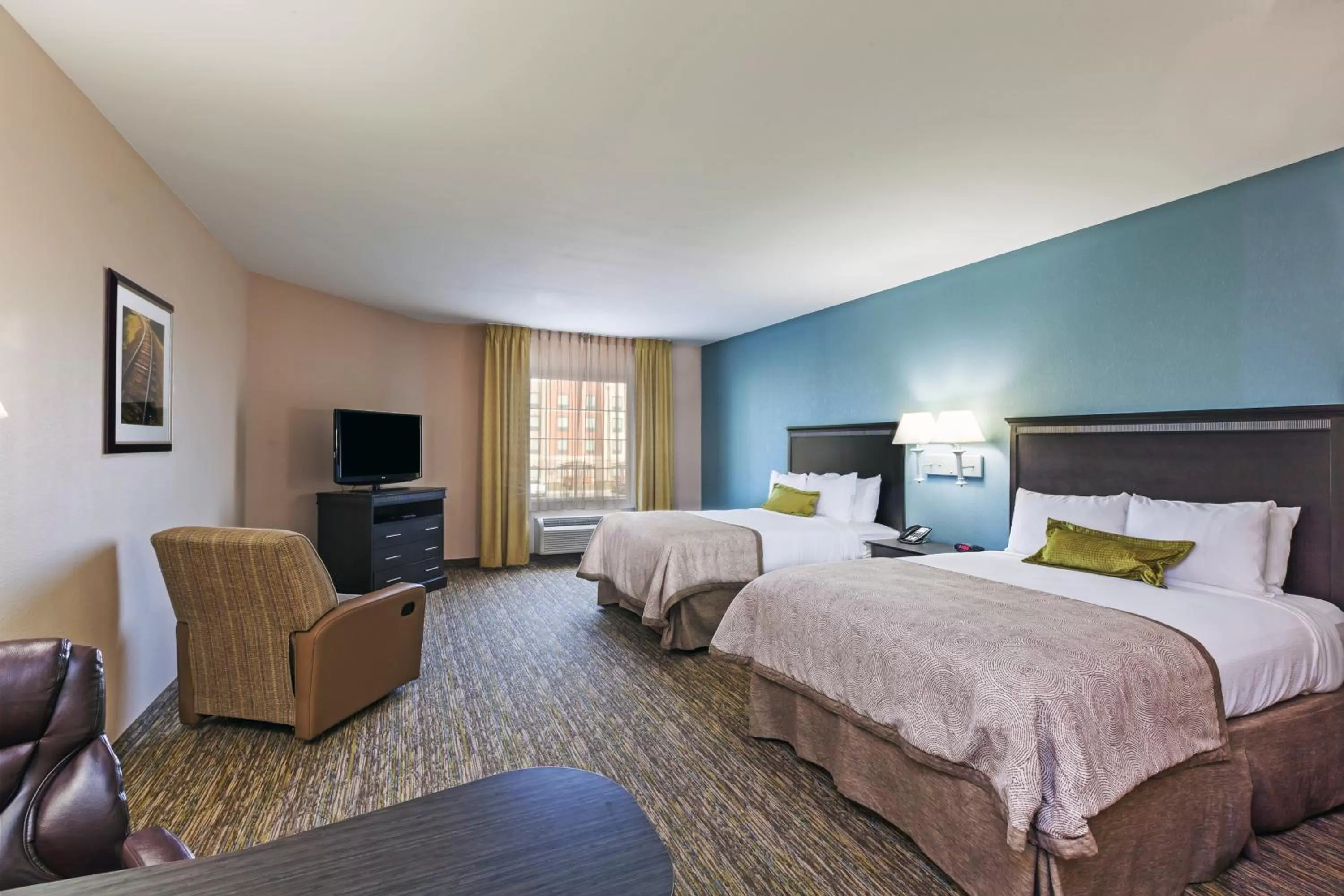 Queen Studio with Two Queen Beds in Candlewood Amarillo-Western Crossing by IHG
