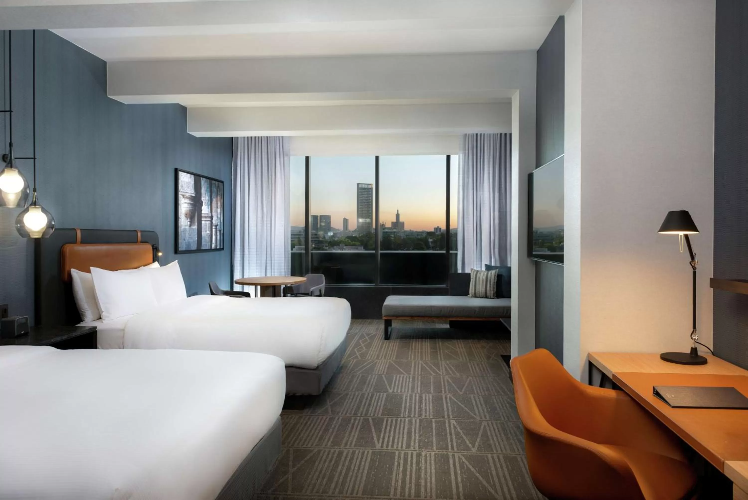 Junior Suite with Two Queen Beds in Hilton Guadalajara Midtown
