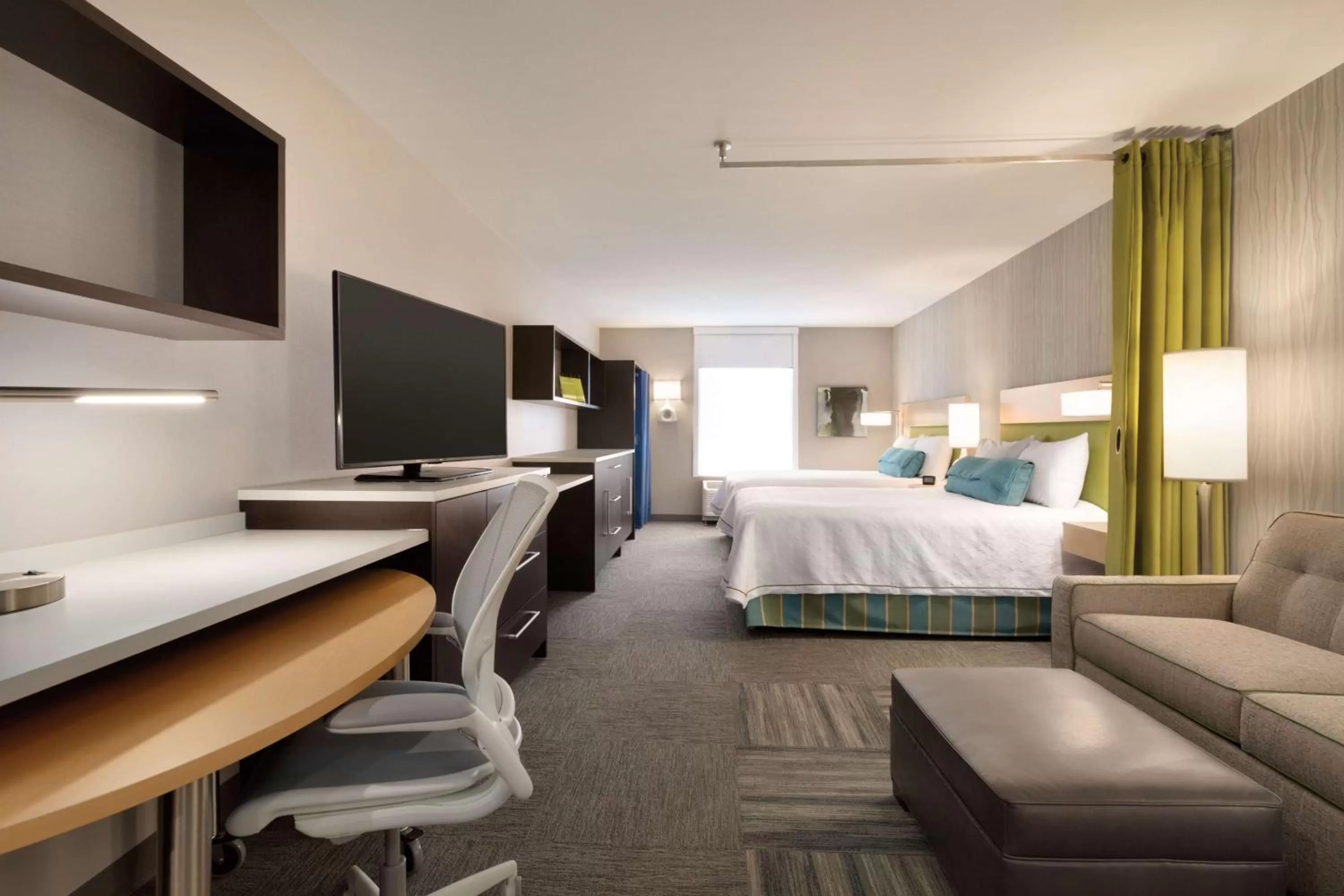 Queen Studio with Two Queen Beds - Non-Smoking in Home2 Suites by Hilton Billings