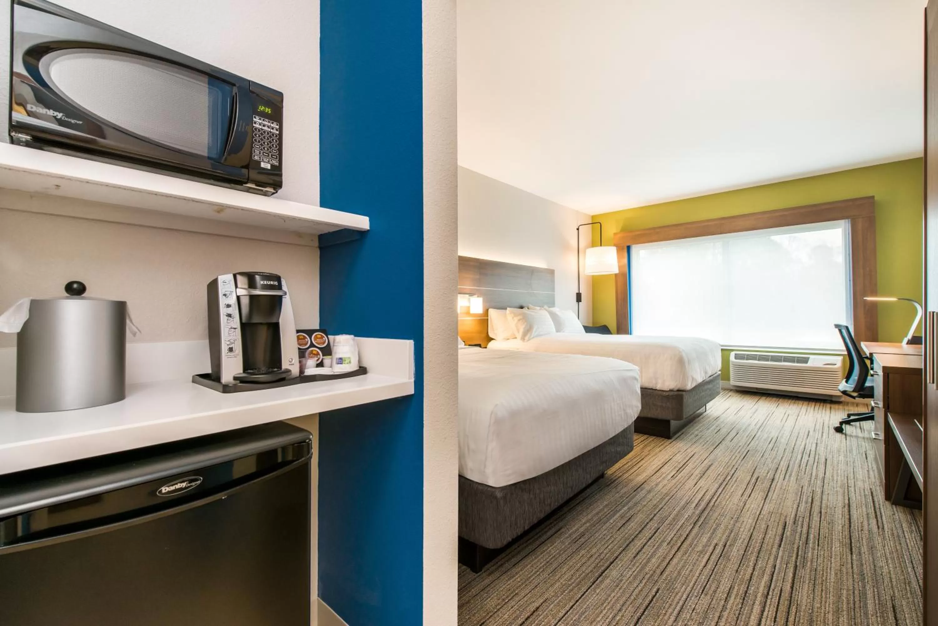 Standard Queen Room with Two Queen Beds - Communications Accessible in Holiday Inn Express Hotel & Suites Lagrange I-85 by IHG
