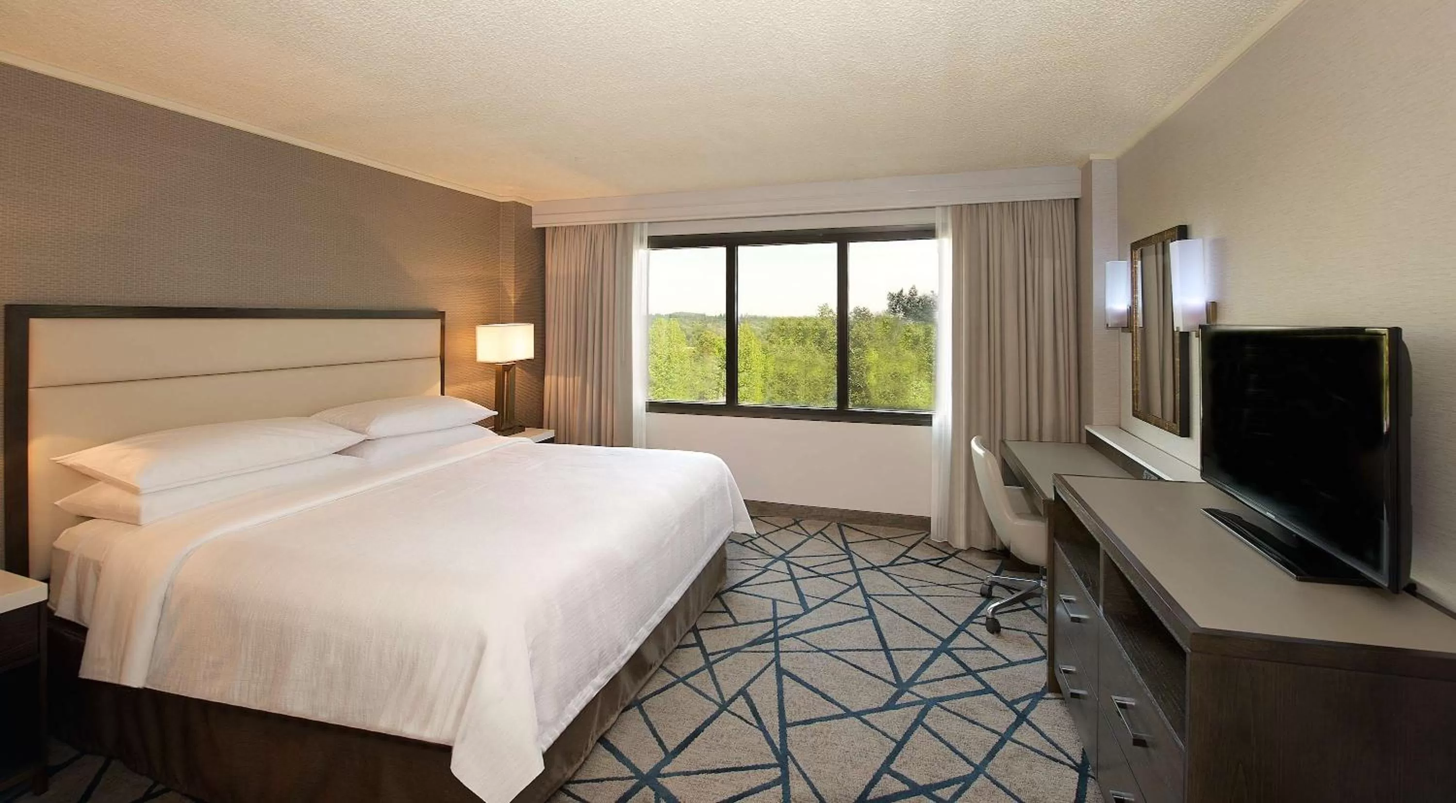 King Corner Suite with City View - Non-Smoking in Embassy Suites by Hilton Portland Tigard