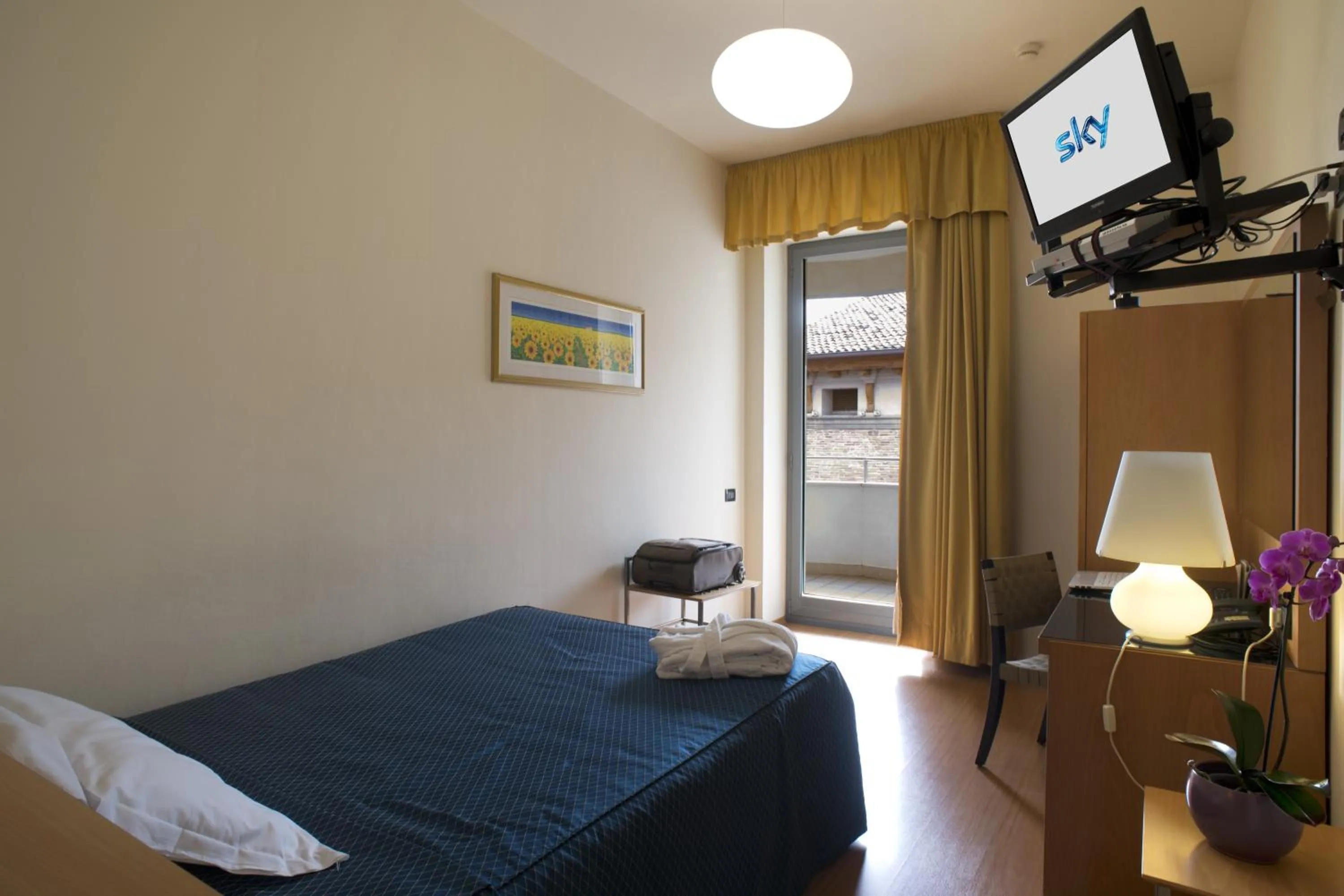 Single Room with French Bed in Hotel Masini