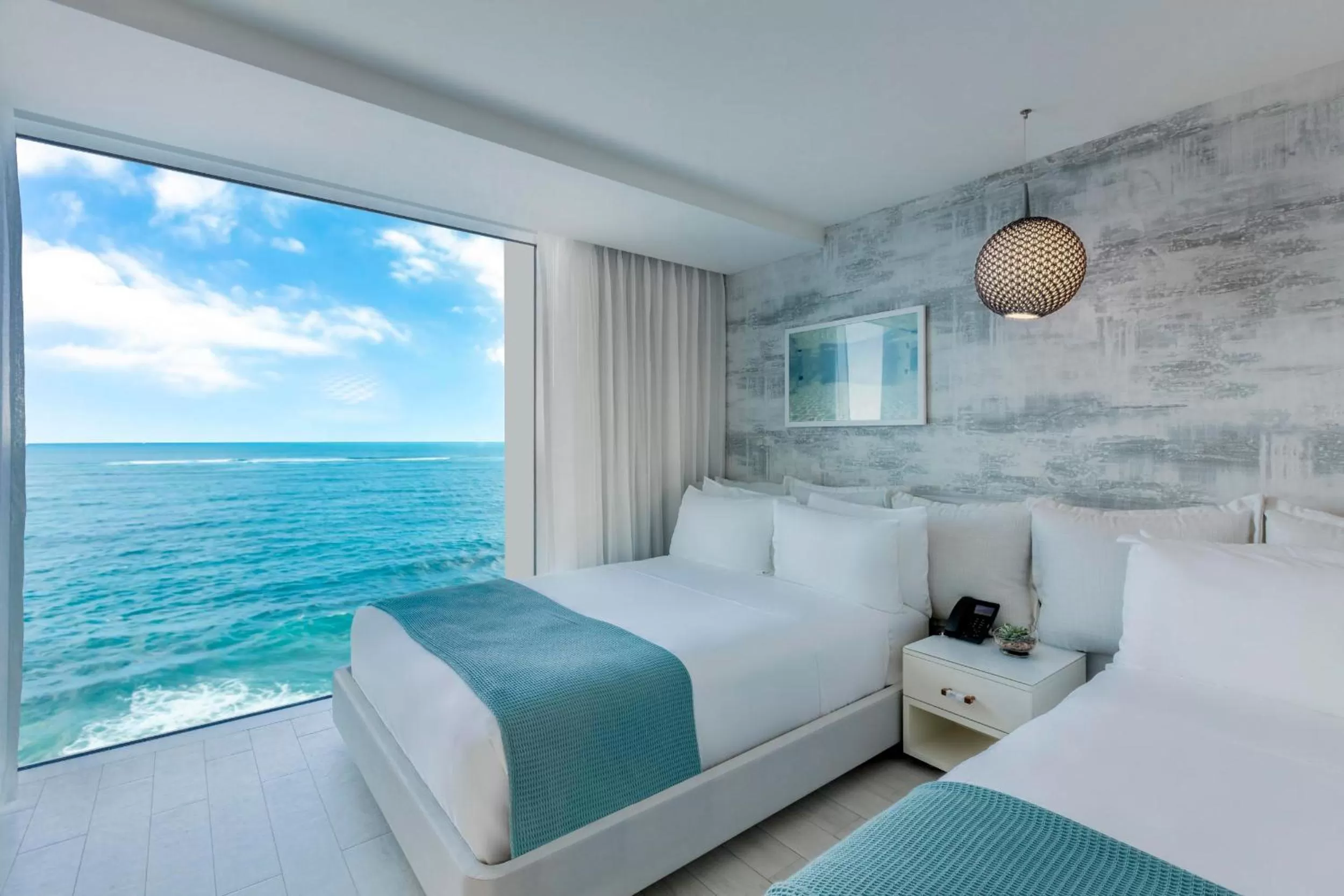 Two Queens with Ocean View in Condado Ocean Club - Adults Only