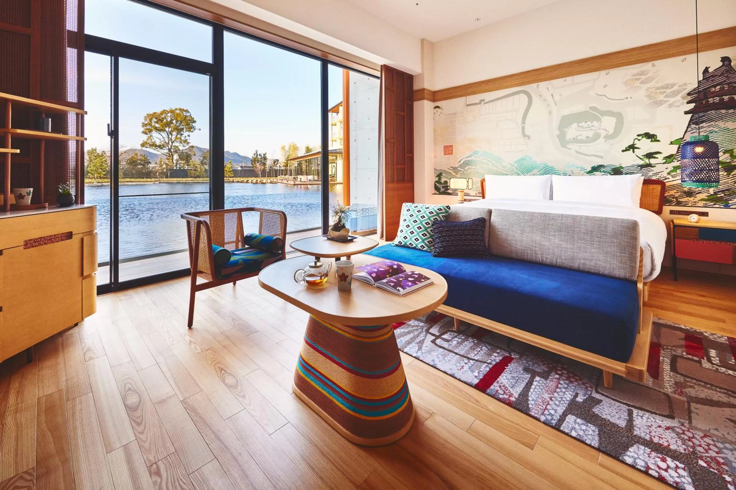King Suite with River View  in Hotel Indigo Inuyama Urakuen Garden by IHG