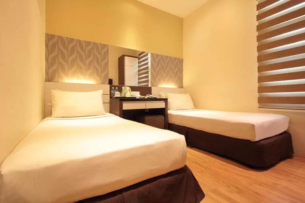 Bed in The V Hotel