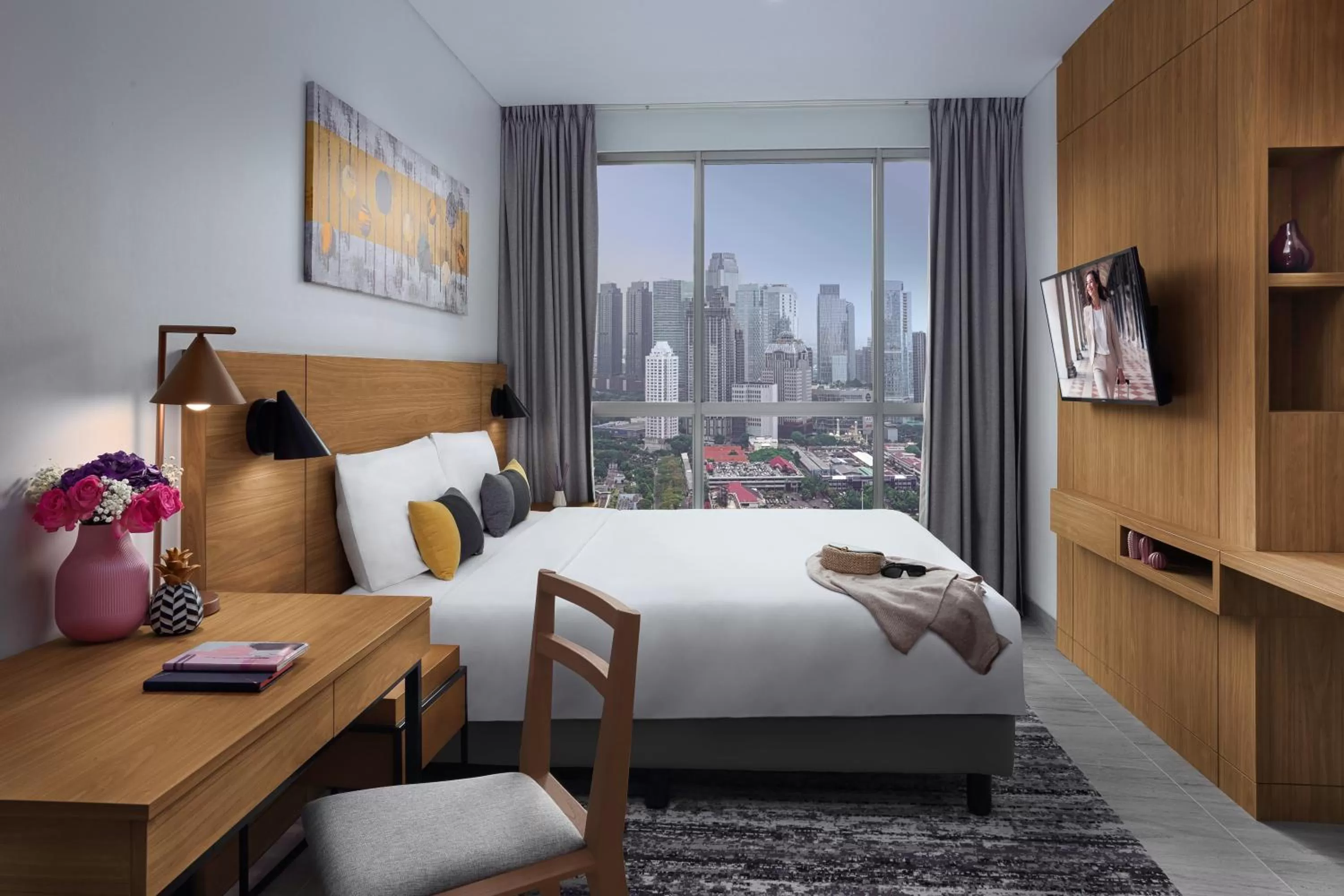 One-Bedroom Deluxe King in Citadines Sudirman Jakarta