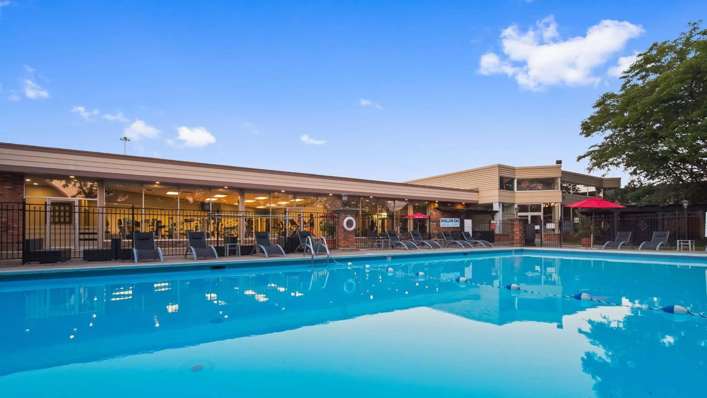 Pool view in Best Western St Catharines Hotel & Conference Centre
