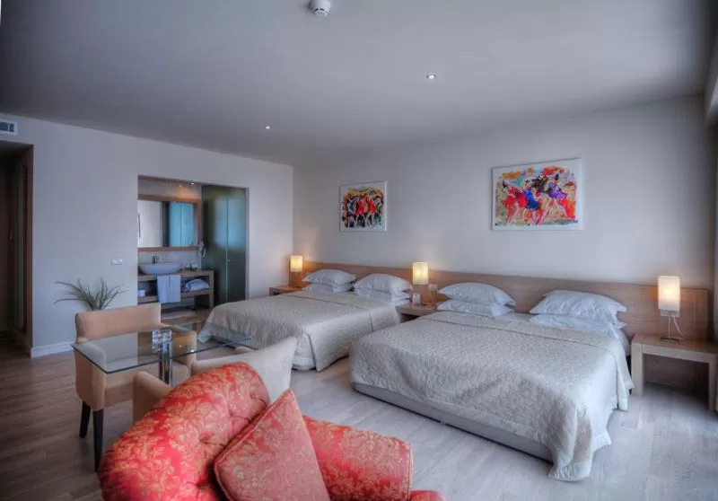 Bed in Lvzz Hotel