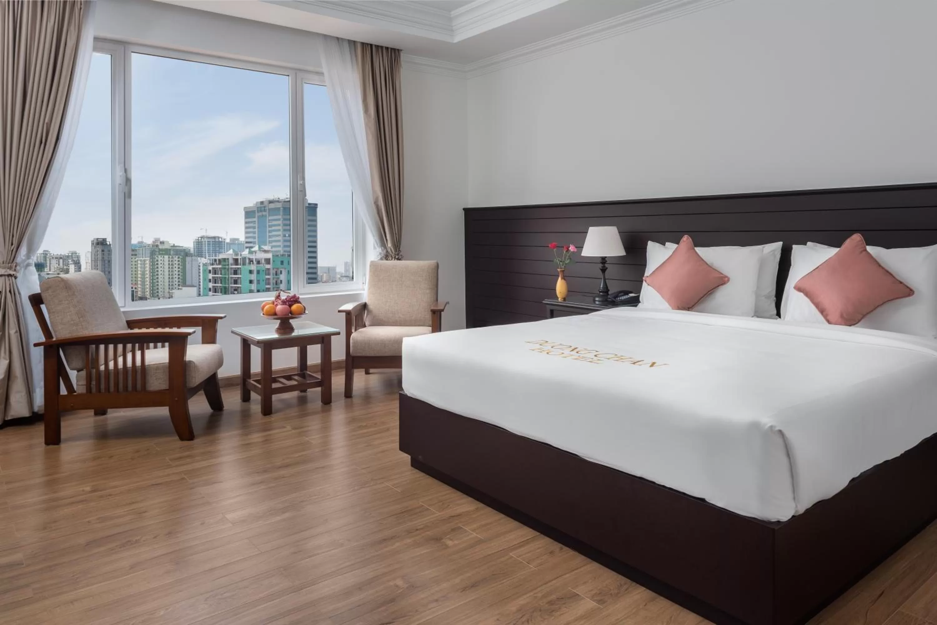 Superior Double Room with City View in Duong Chan Hotel