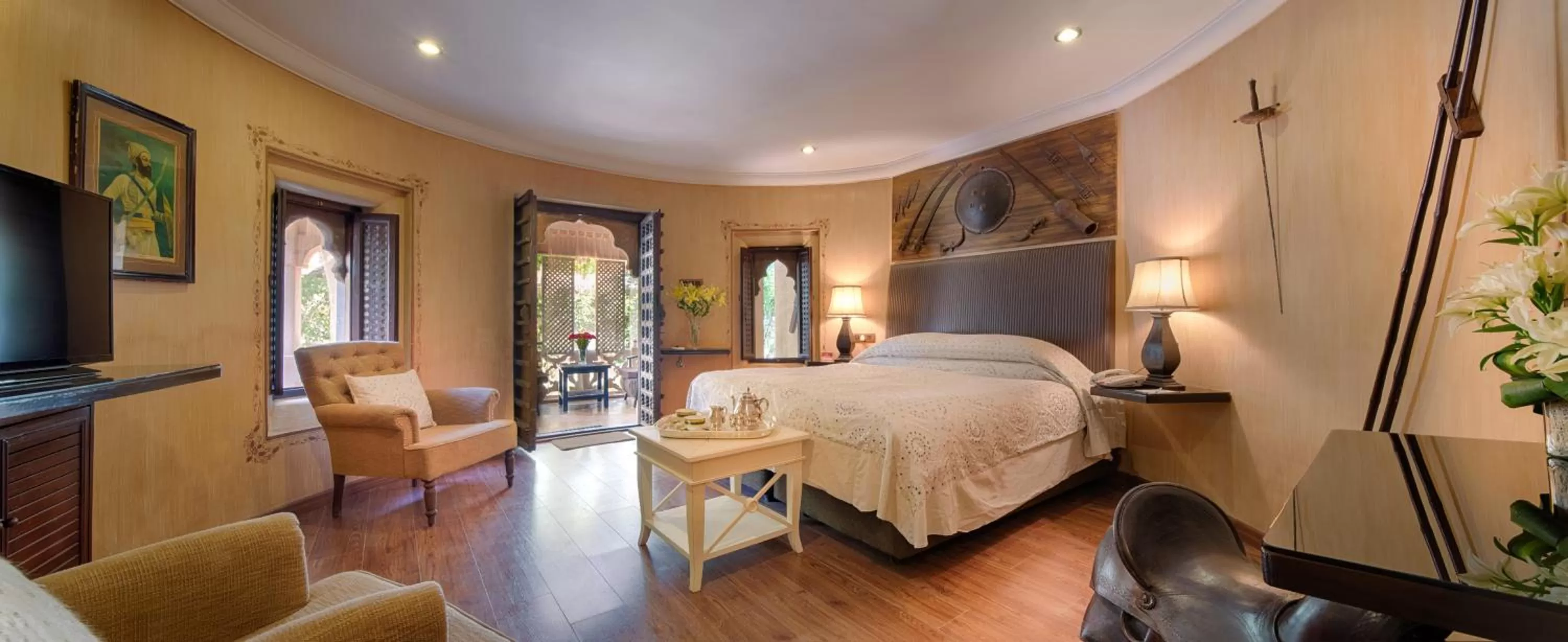 Vintage Suite-Enjoy Buffet Breakfast, Wifi, Welcome Drink upon arrival, Early Check in & Late Check out – subject to availability in Ajit Bhawan - A Palace Resort