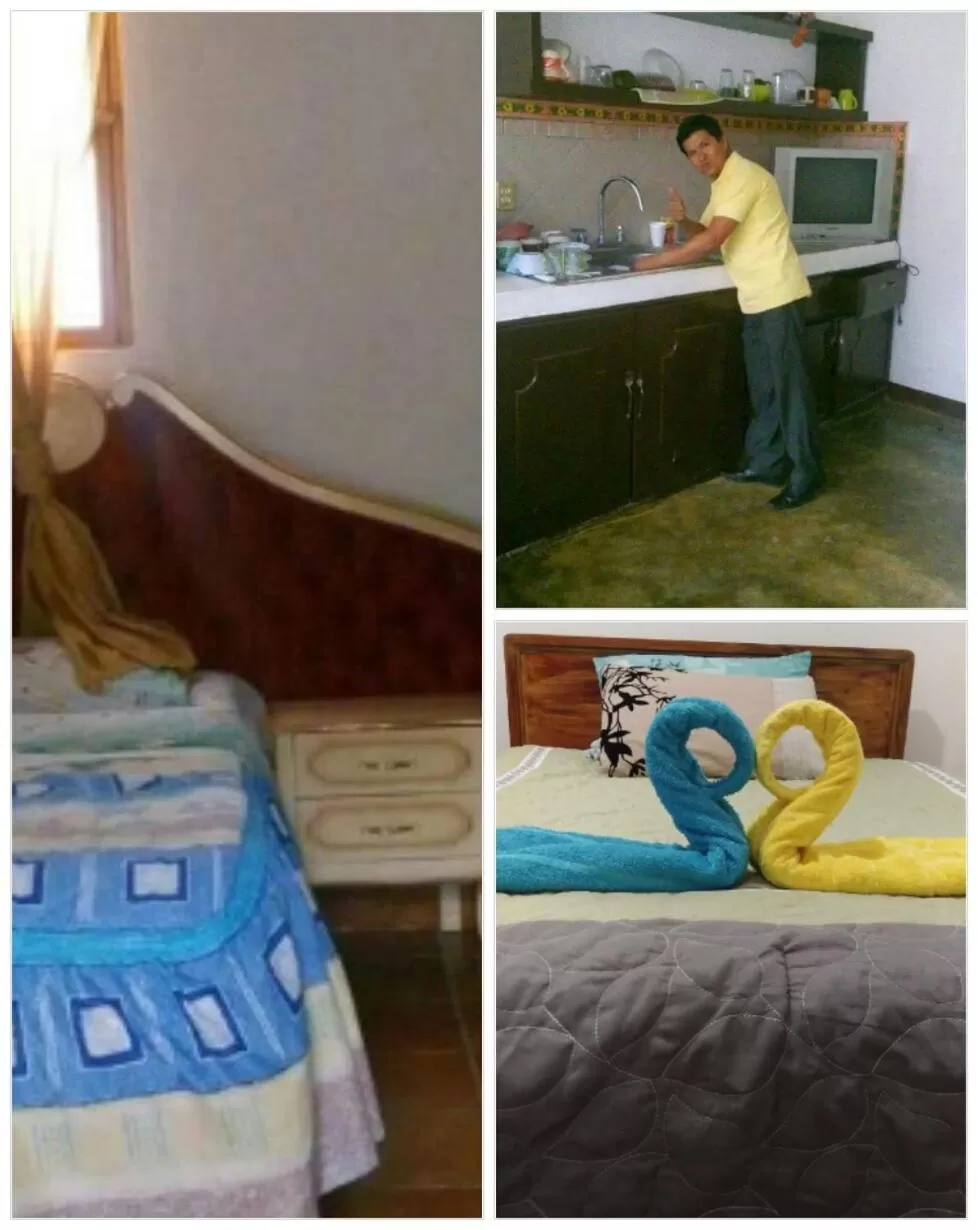 Economy Quadruple Room with Shared Bathroom in La casa del nenufar