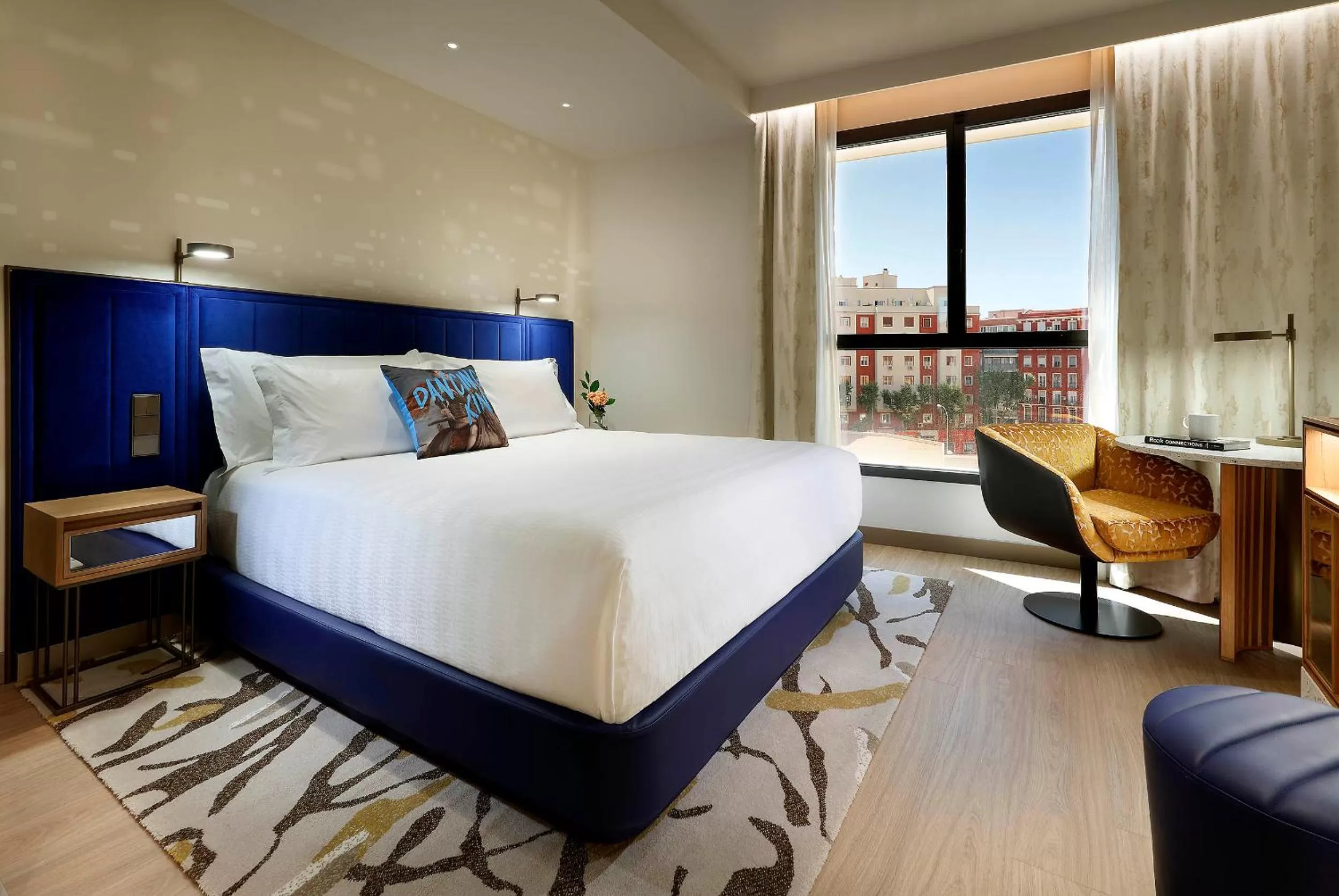 Deluxe Double Room with Garden View in Hard Rock Hotel Madrid