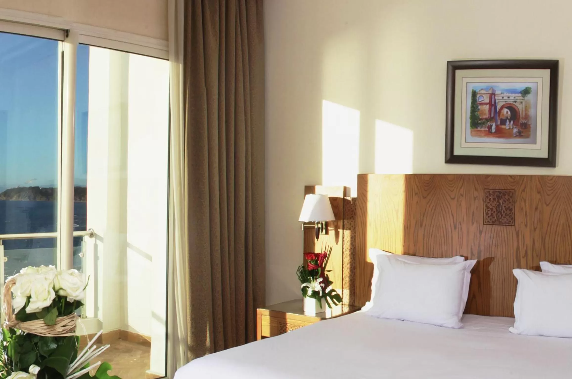 Superior Double Room with Sea View in Grand Mogador Sea View & Spa