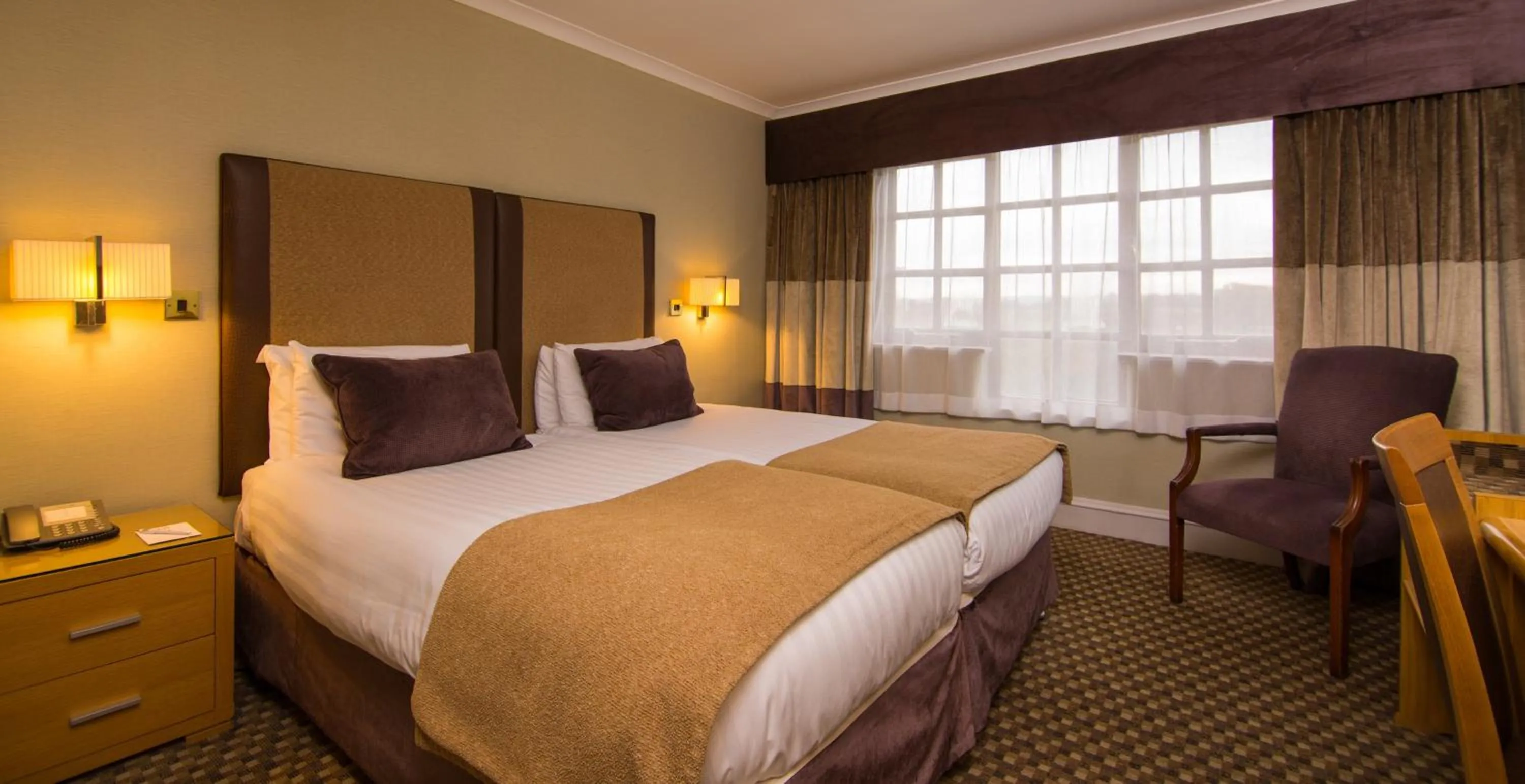 Standard Twin Room in Best Western Plus Dunfermline Crossford Keavil House Hotel