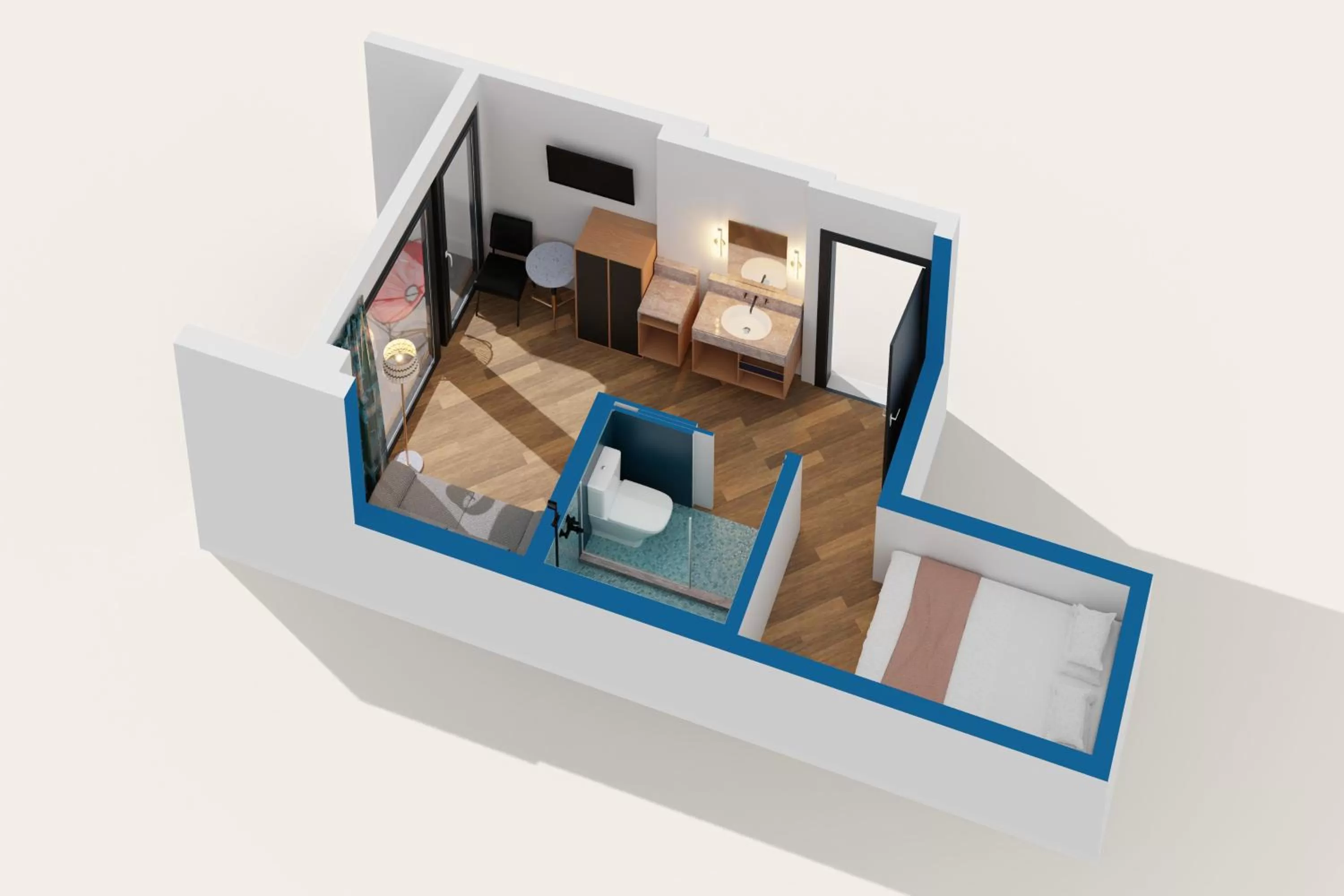 King Studio (Self Check-in with Virtual Front Desk) in The Hotel Castro San Francisco