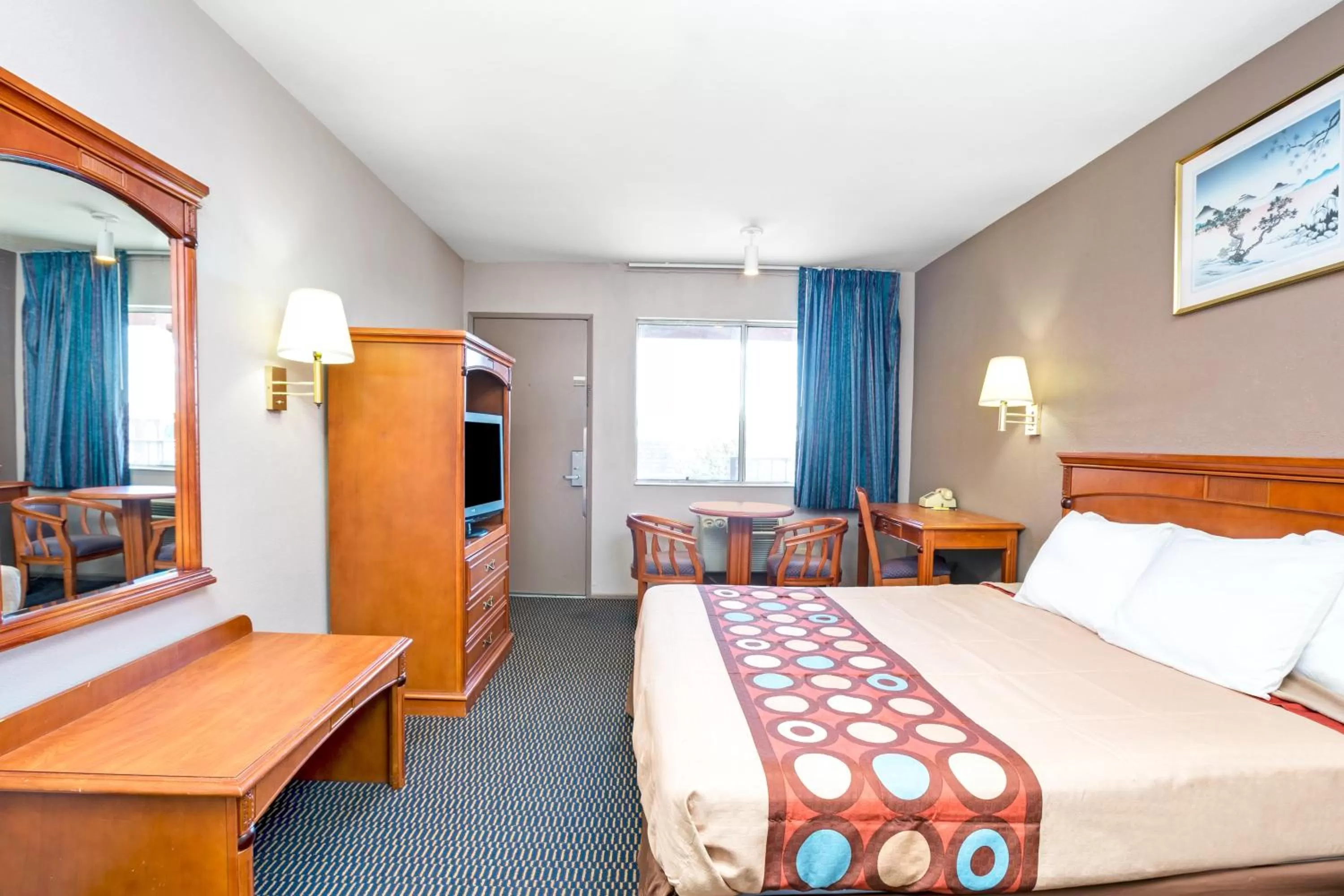 King Room - Mobility Access/Non-Smoking in Super 8 by Wyndham Upland Ontario CA