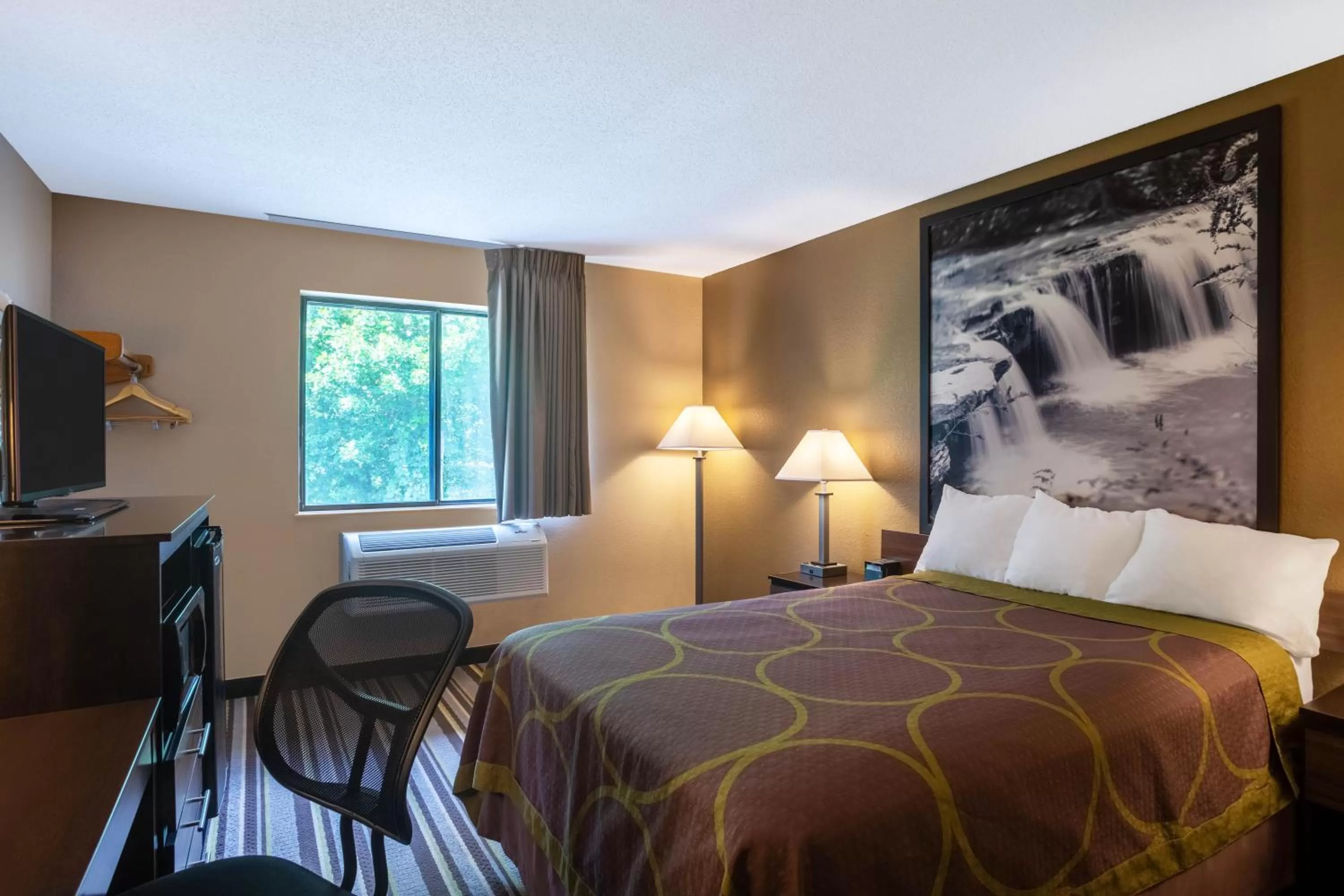 Queen Room - Mobility Access/Non-Smoking in Super 8 by Wyndham Elkins