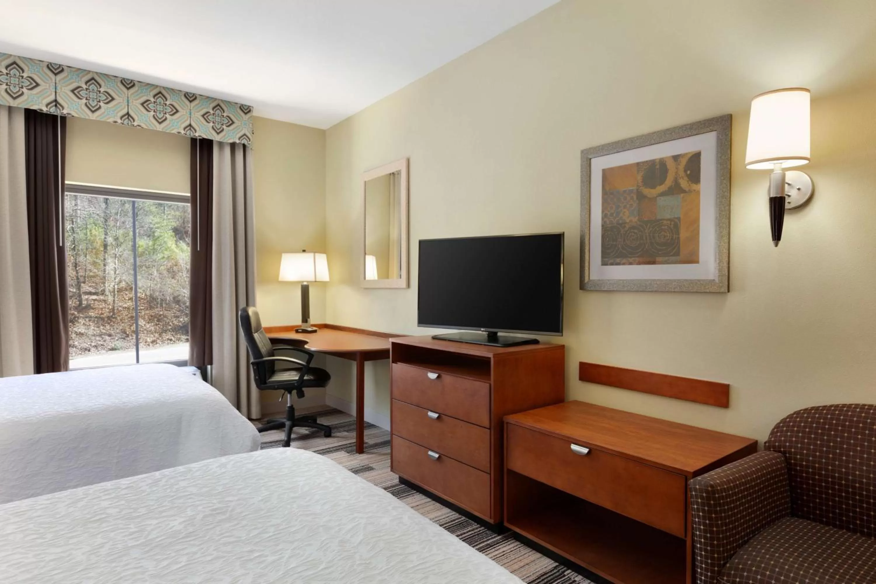 Room with Two Queen Beds - Non-Smoking in Hampton Inn & Suites Birmingham Airport Area