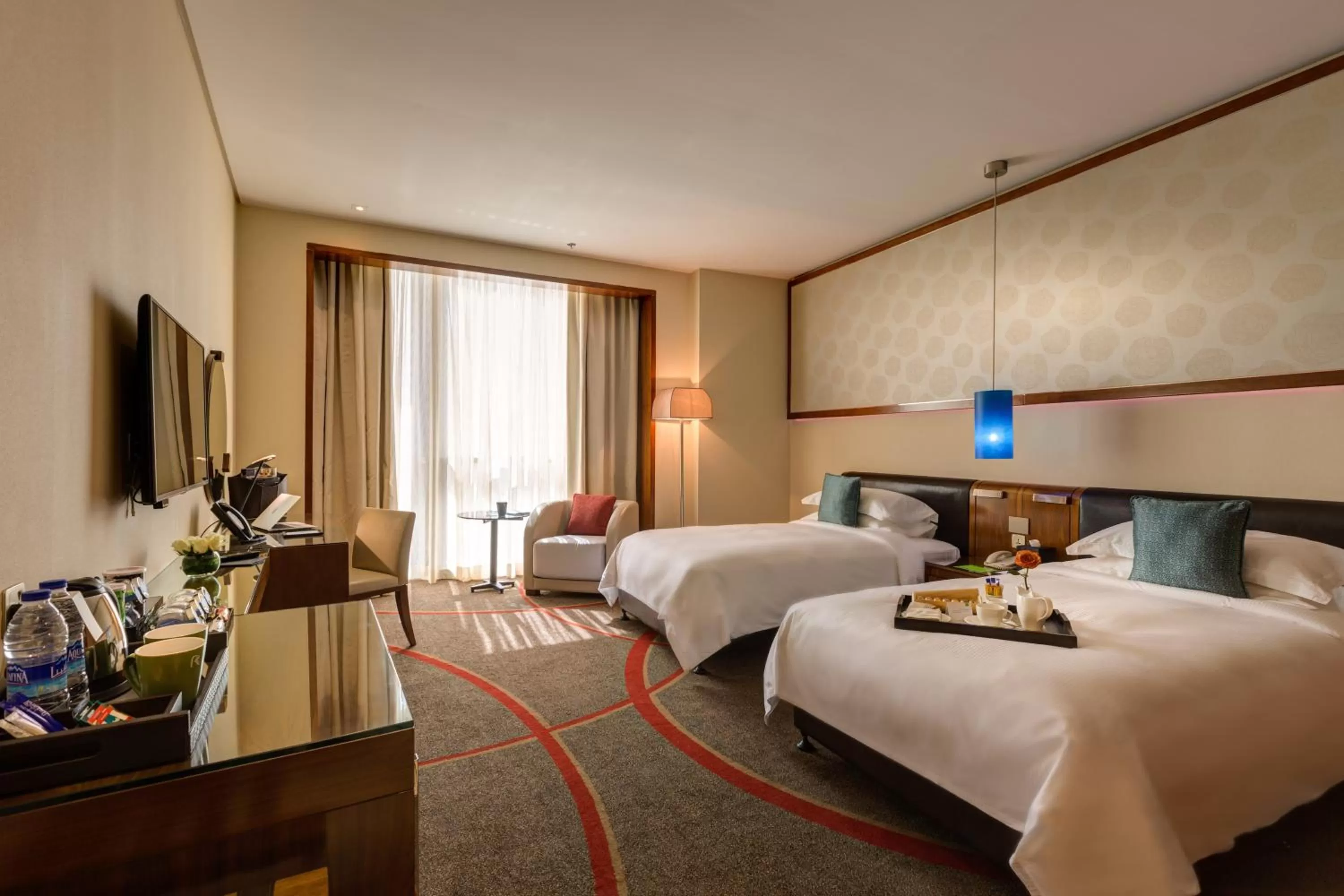 Spacious Guest Room - Twin Beds in Rosh Rayhaan by Rotana