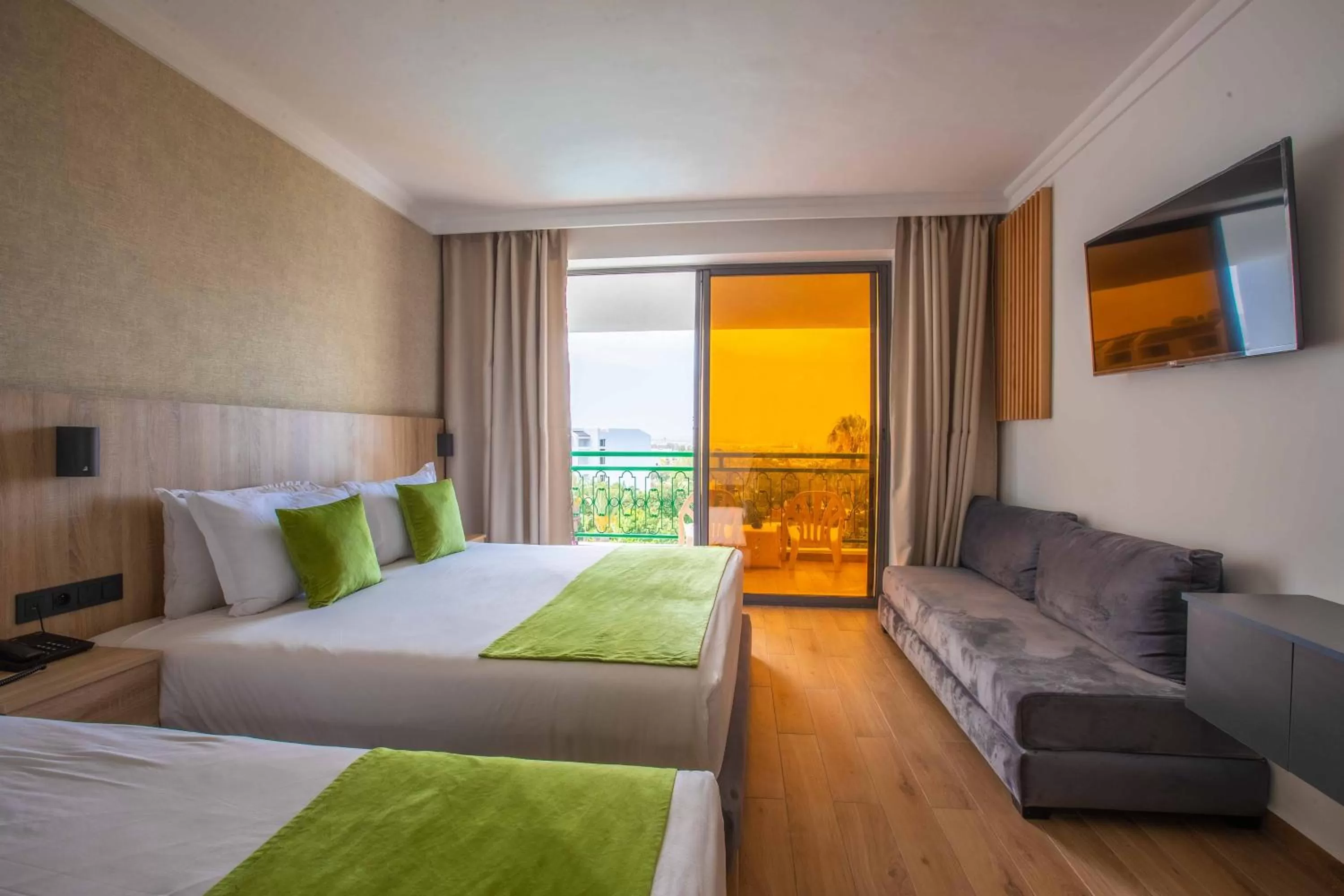 Family Room with Garden View - single occupancy in Hotel Argana Agadir