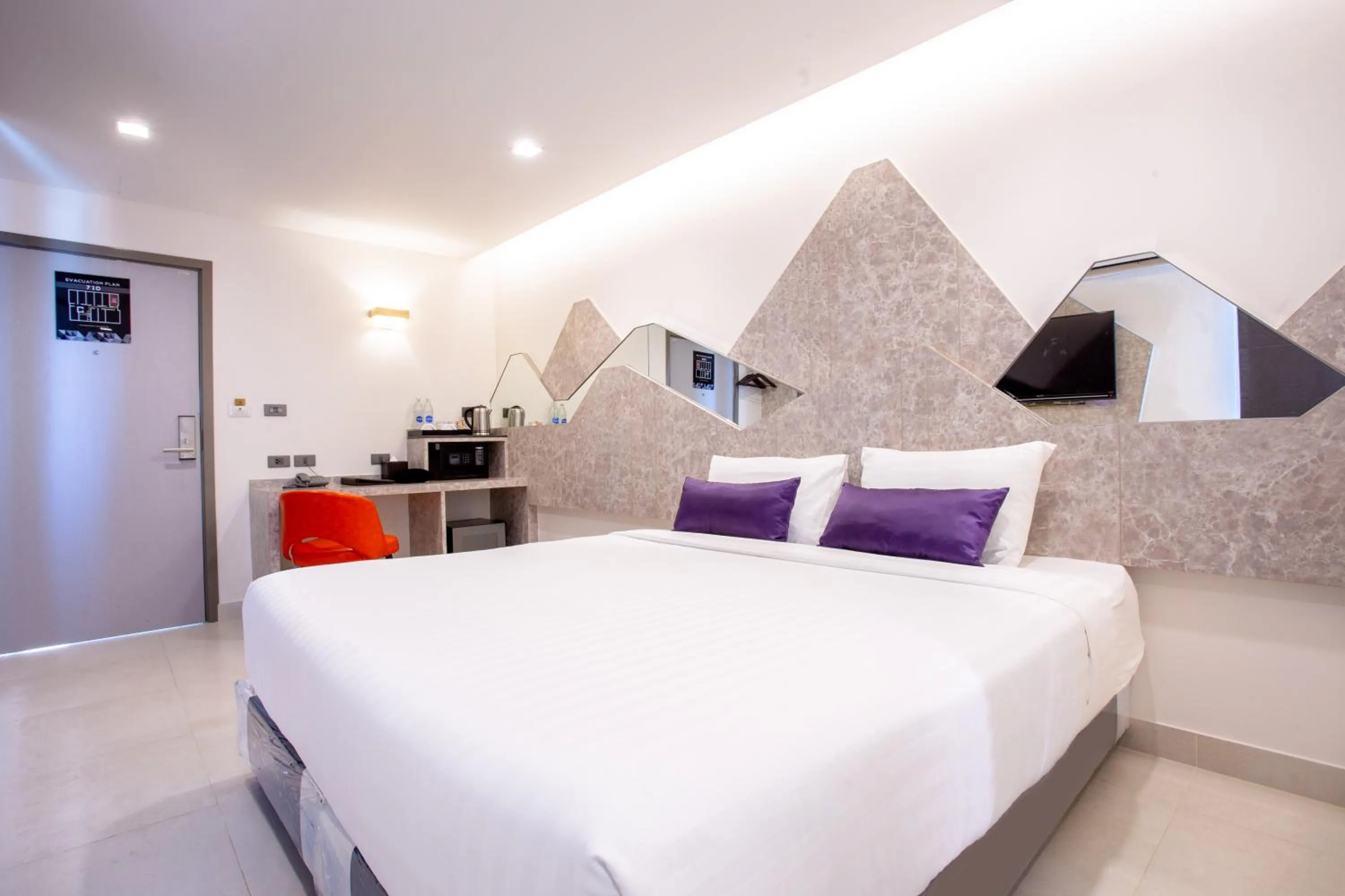 Deluxe Double Room in Spittze Hotel Pratunam