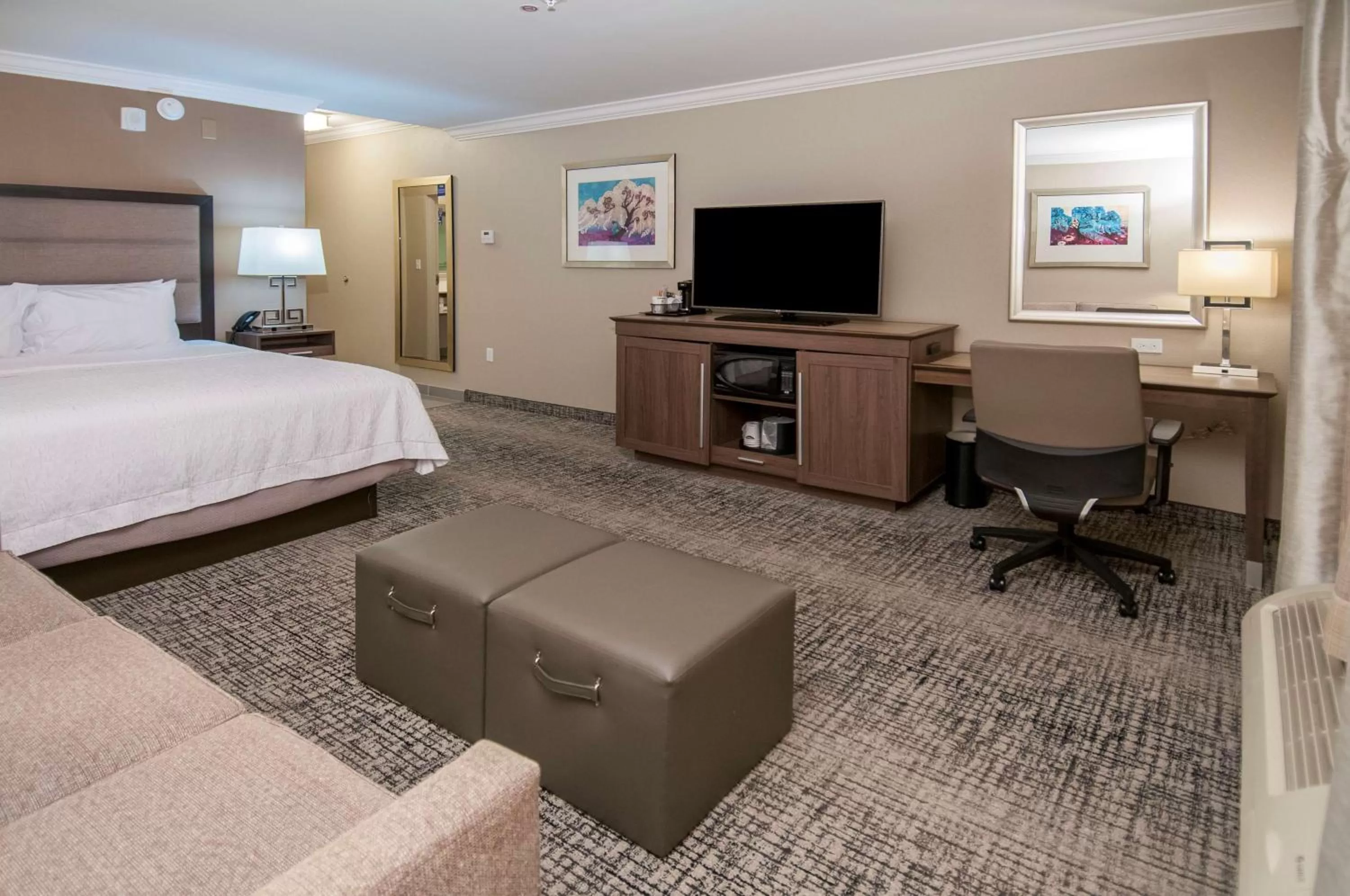 King Room with Sofa Bed - Non-Smoking in Hampton Inn & Suites Ridgeland